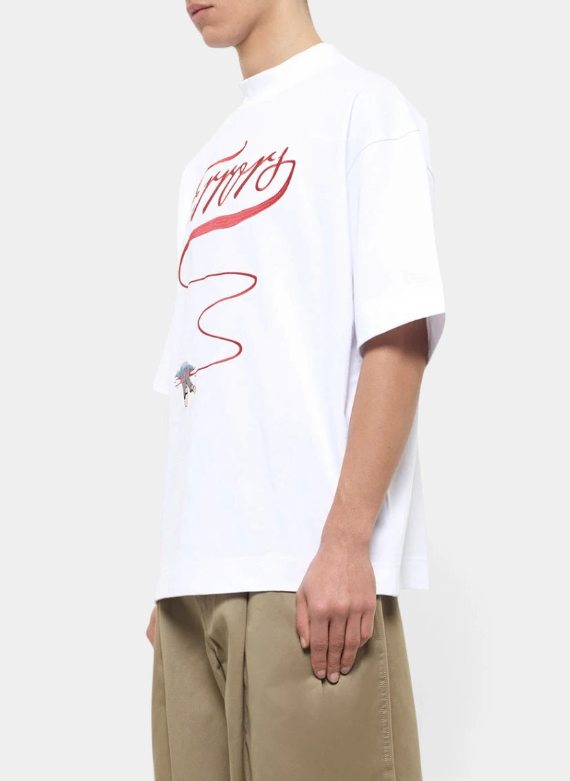 Футболка Homespun Heavyweight Tee White