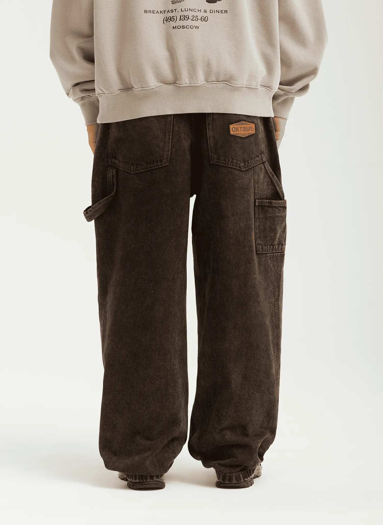 Джинсы Work Denim DIRTY BLACK STONE WASHED