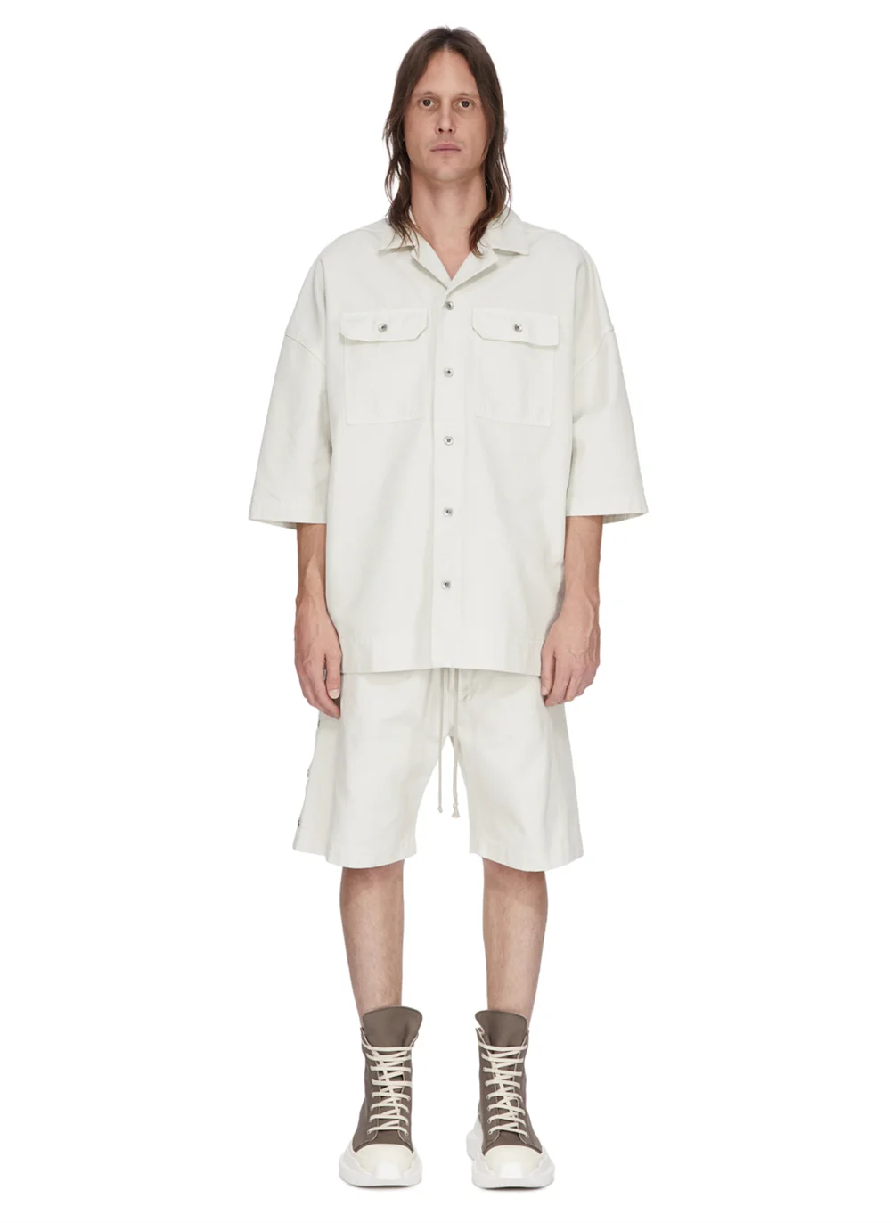 Шорты Wide Pusher Shorts Milk Wash