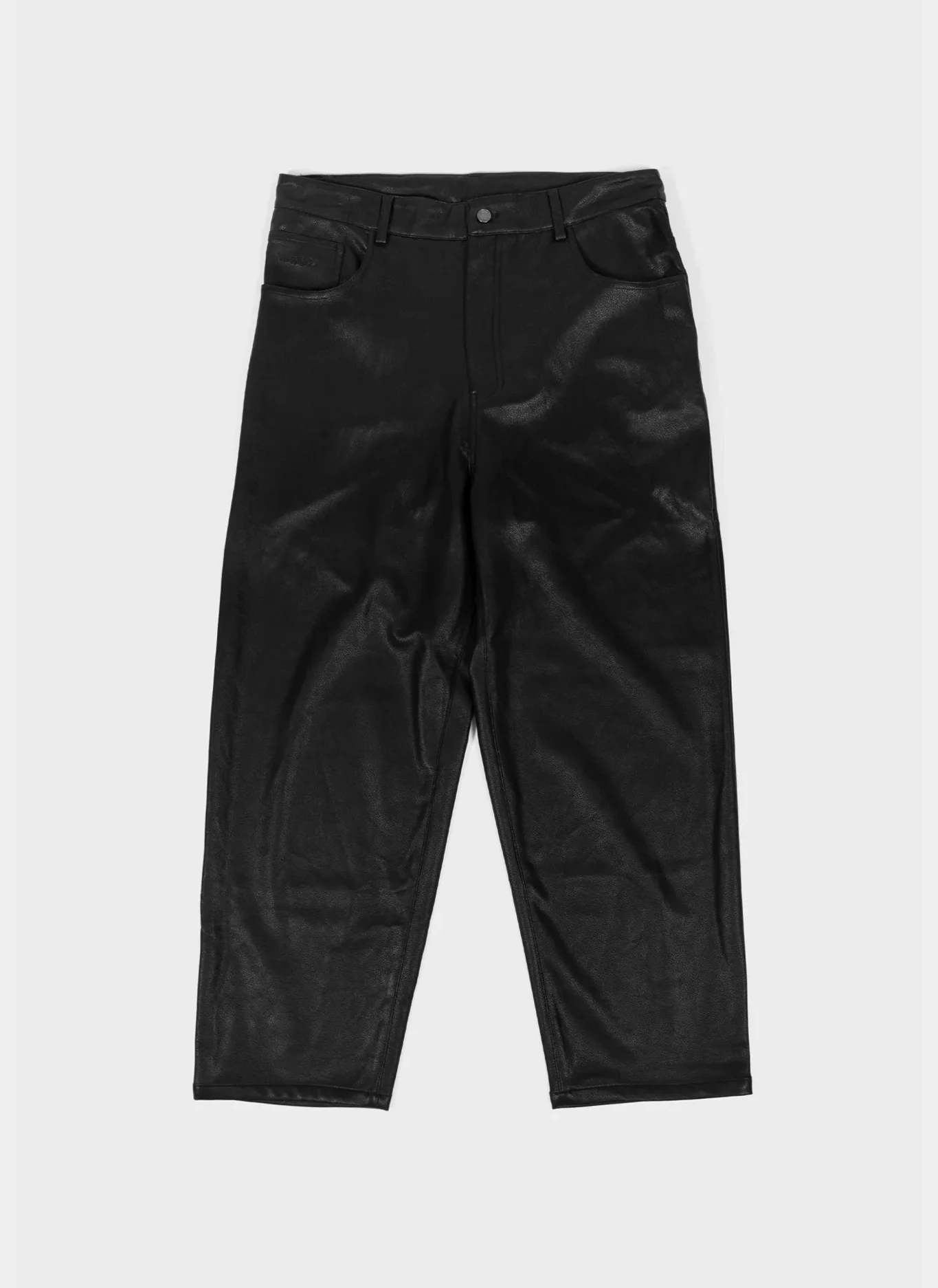 Брюки Faux Leather Casper Pant Black