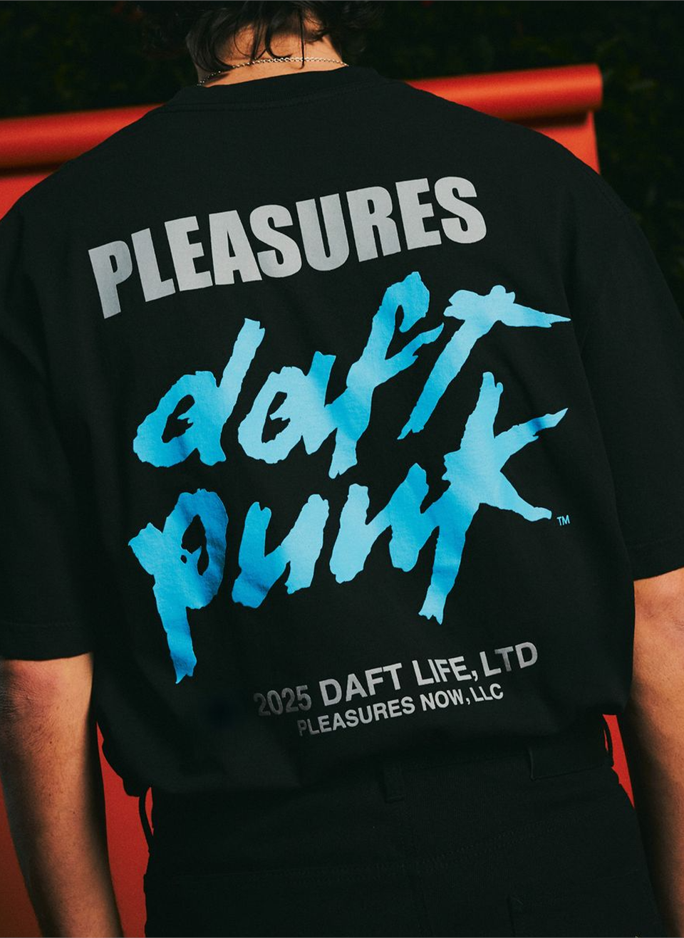 Футболка Pleasures x Daft Punk Duo T-Shirt Black