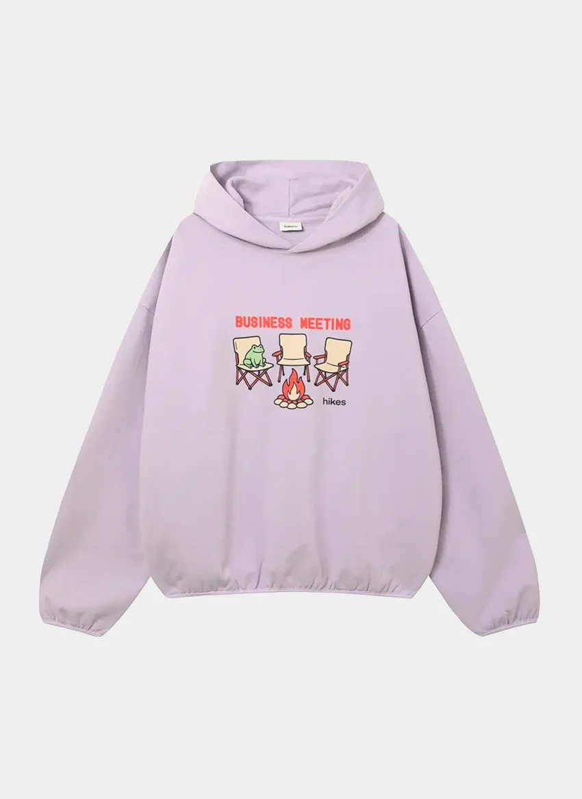 Худи Business Meeting Hood Lavender