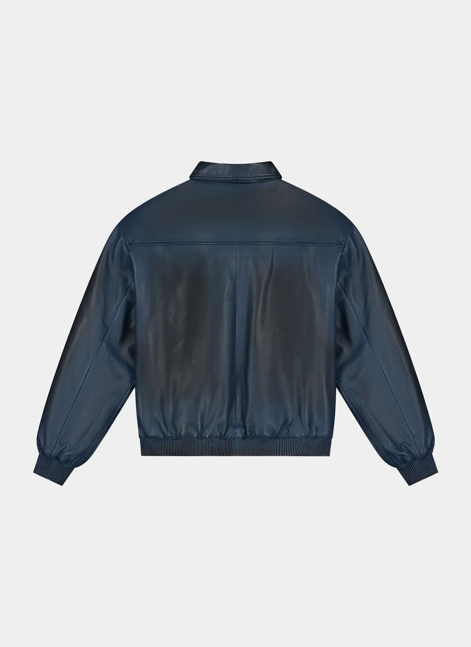 Бомбер Leather Fade Jacket Navy