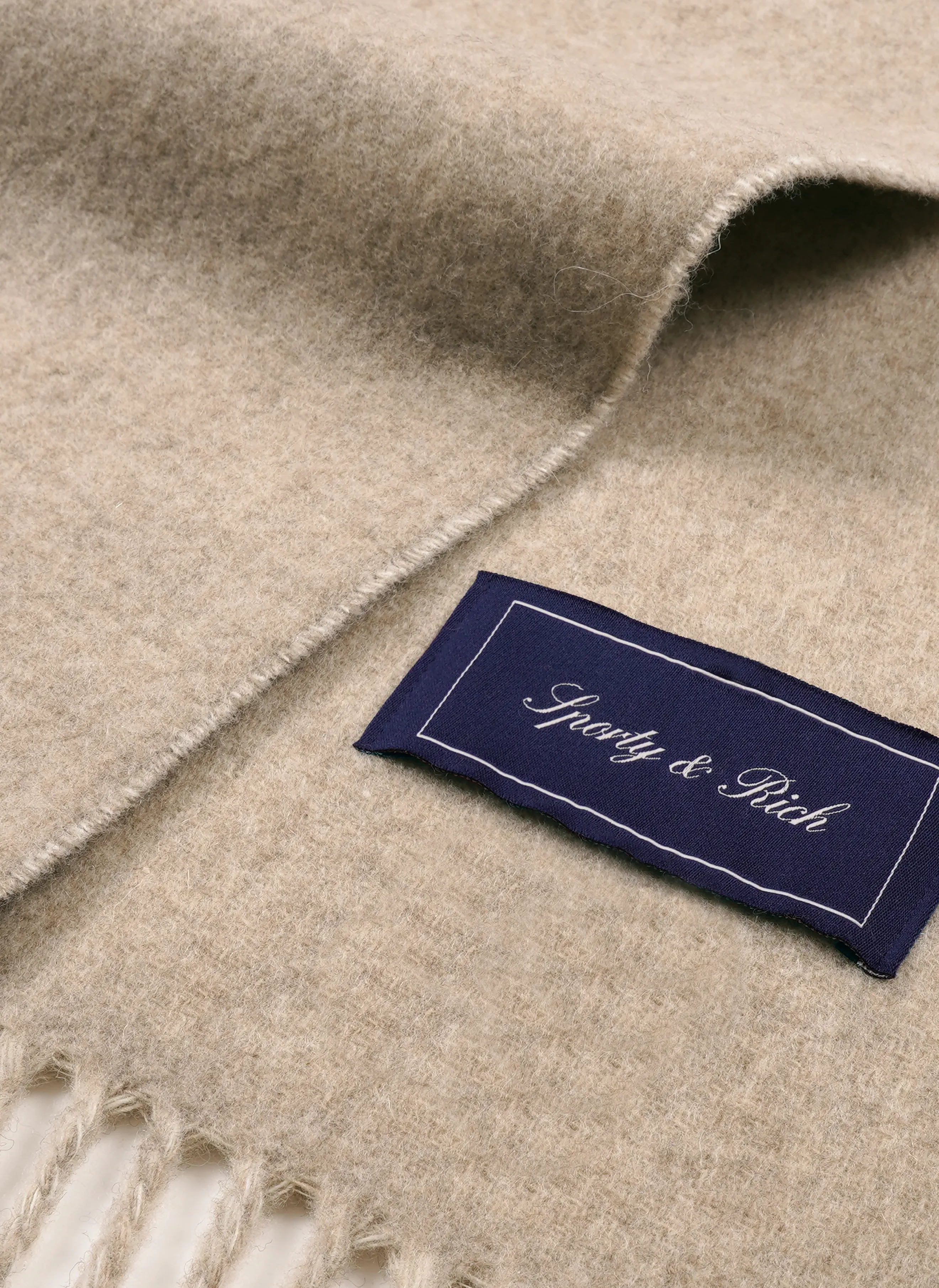 Шарф Big Serif Scarf Ecru