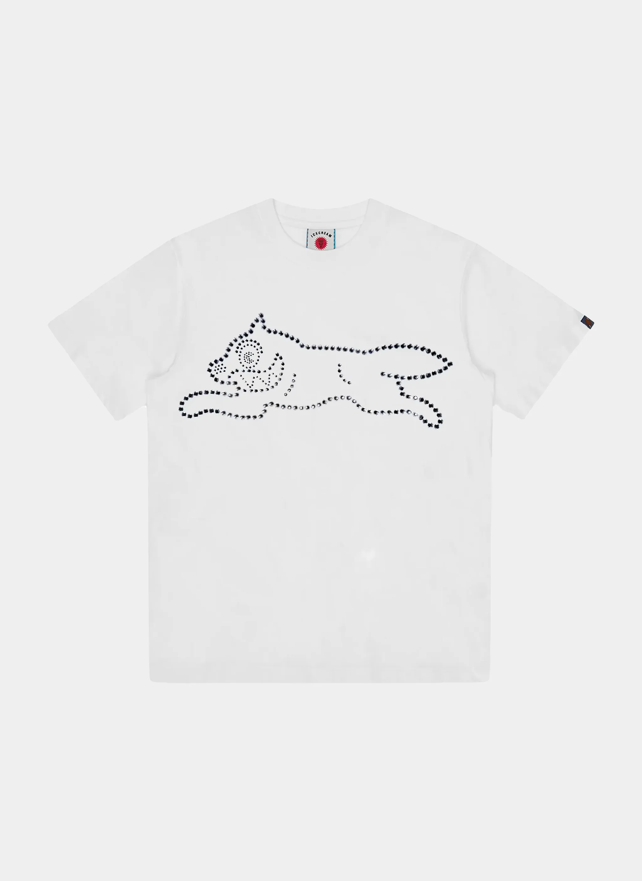 Футболка Crystal Running Dog T-Shirt White