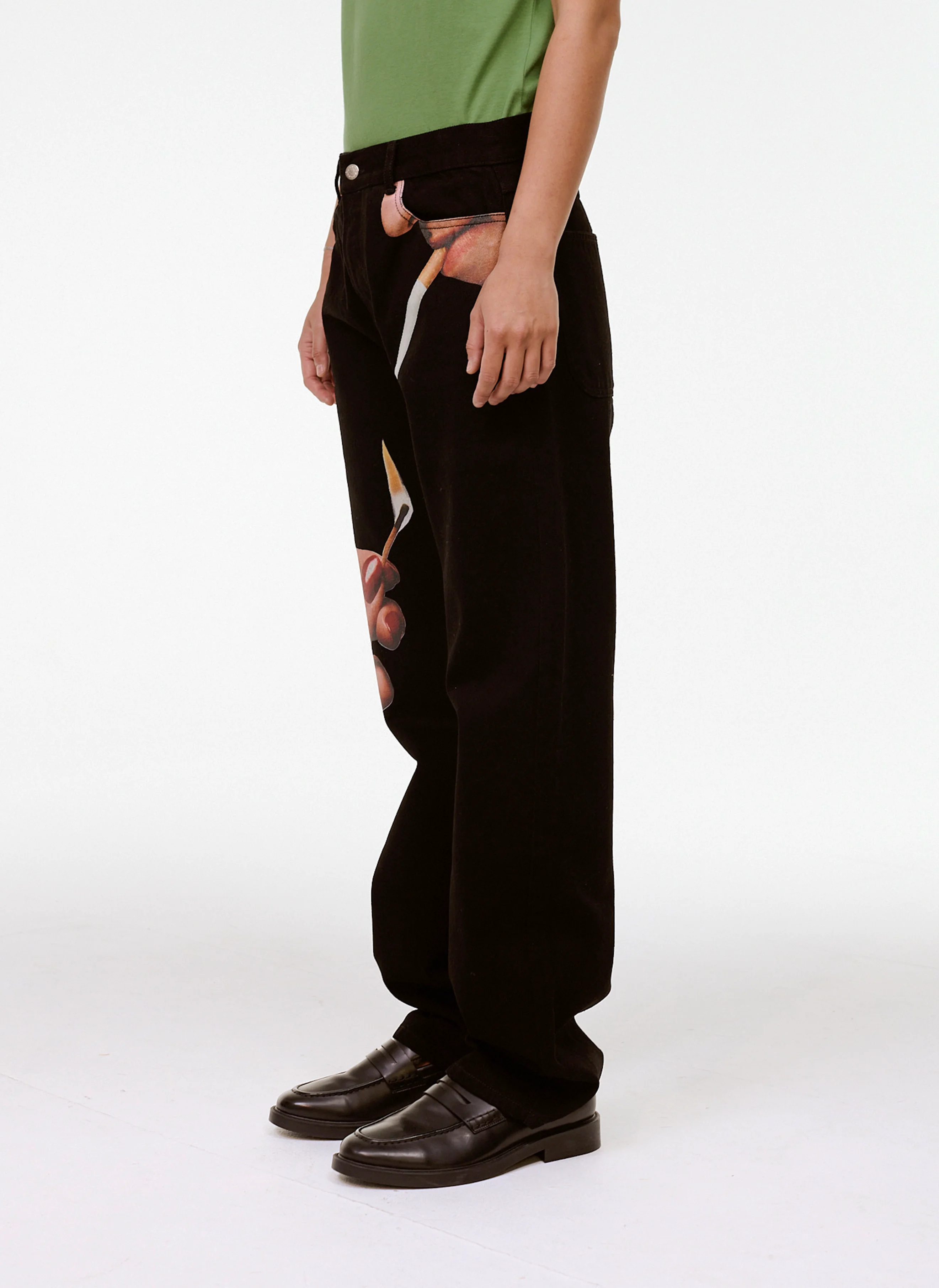Джинсы Firecrotch Jeans Off-Black