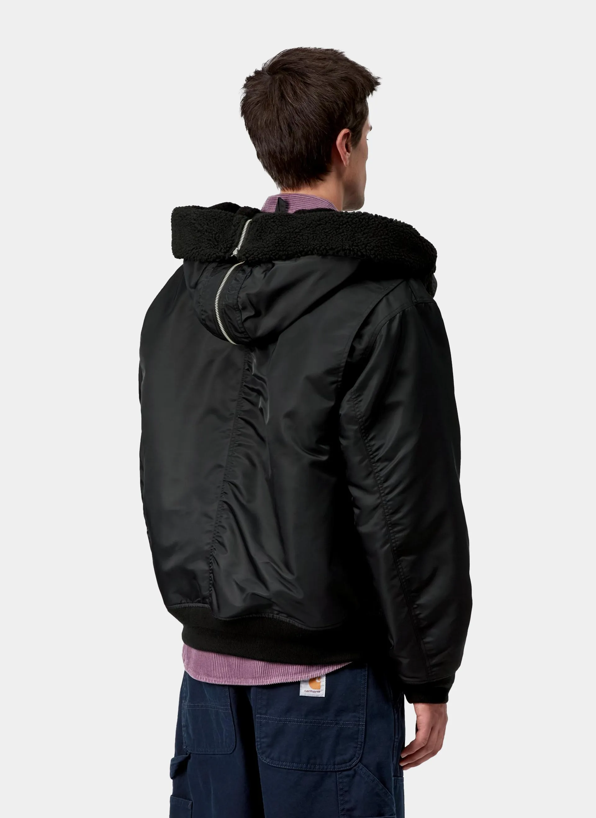 Бомбер Hd Oltera Bomber Black / Black