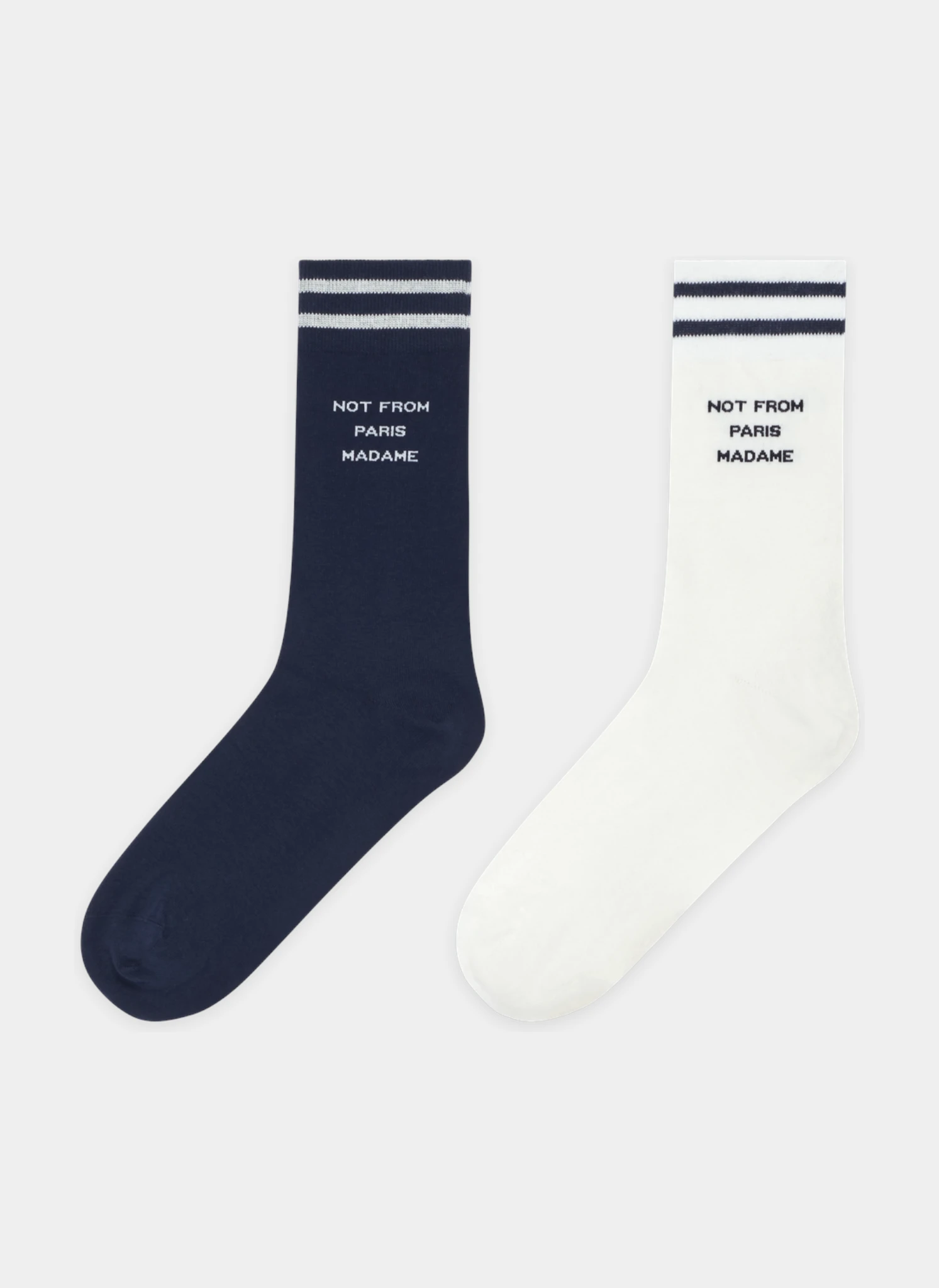 Носки ( набор 2 шт. ) Slogan Socks Pack Navy