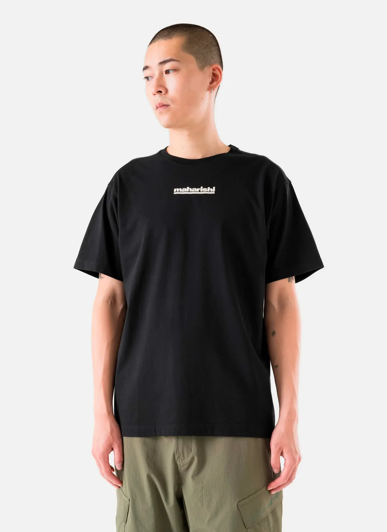 Футболка Maha-Paizhi Sashiko T-Shirt Black