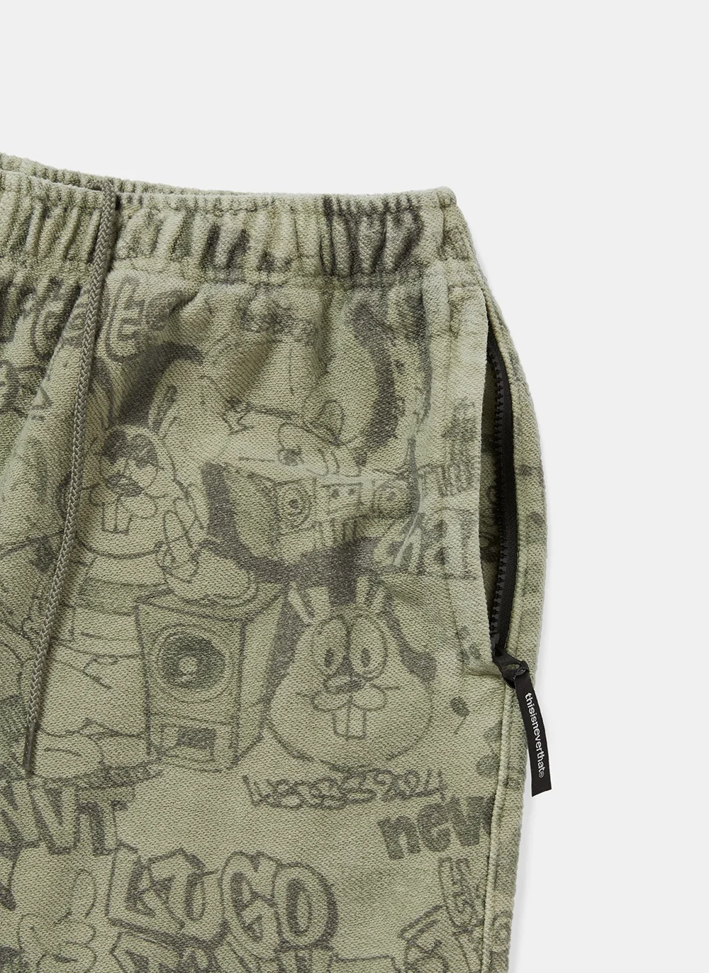 Брюки TNT Crazy BIG Sweatpant Graffiti