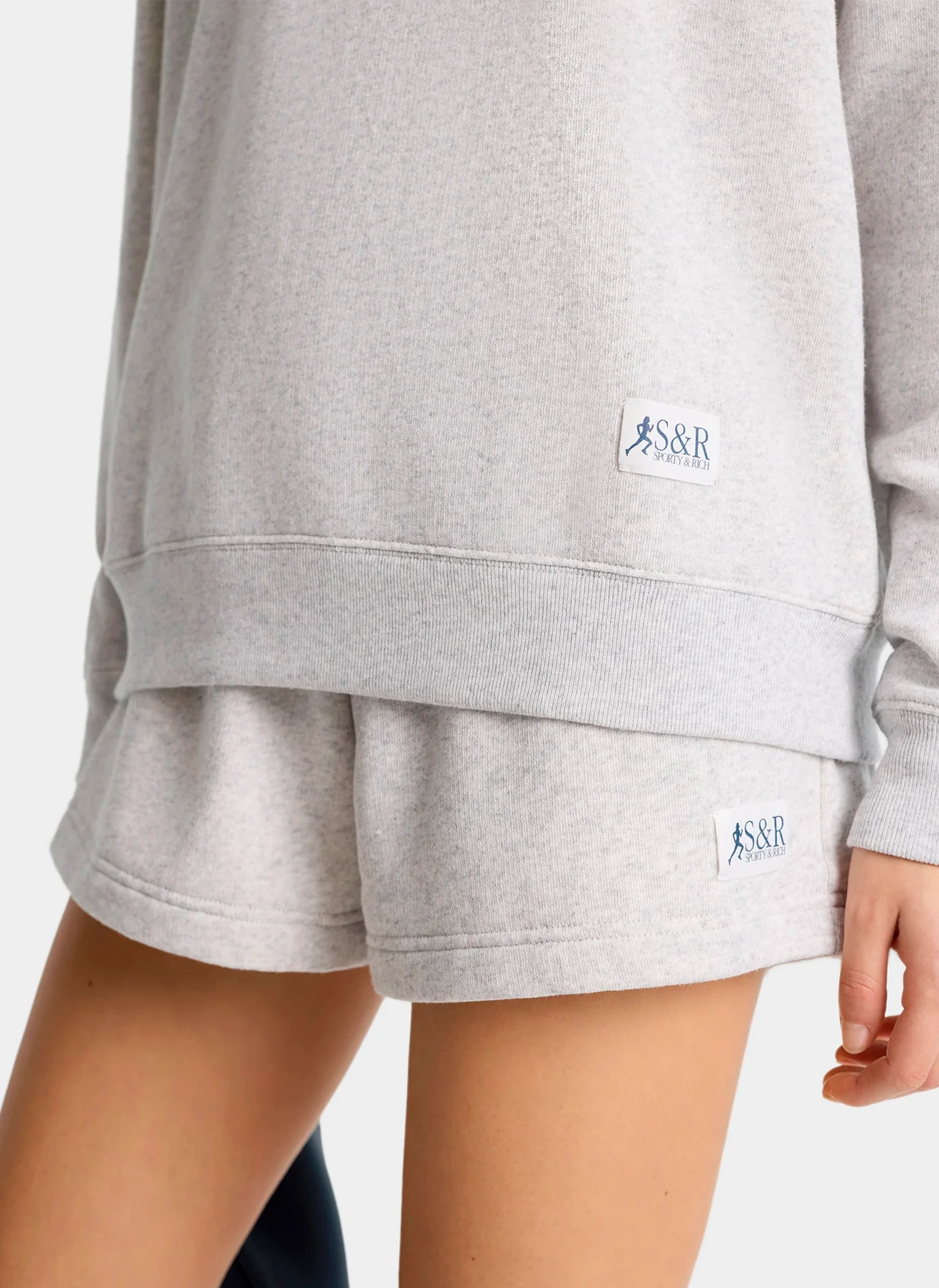 Свитшот SR Runner Soft Crewneck Heather Gray