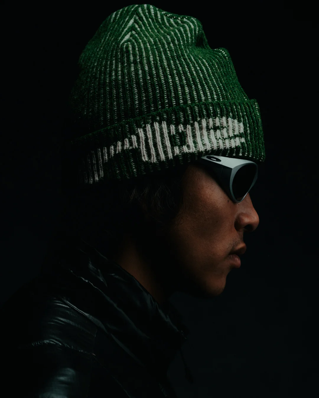 Шапка ‘Ribbed Beanie’ Green