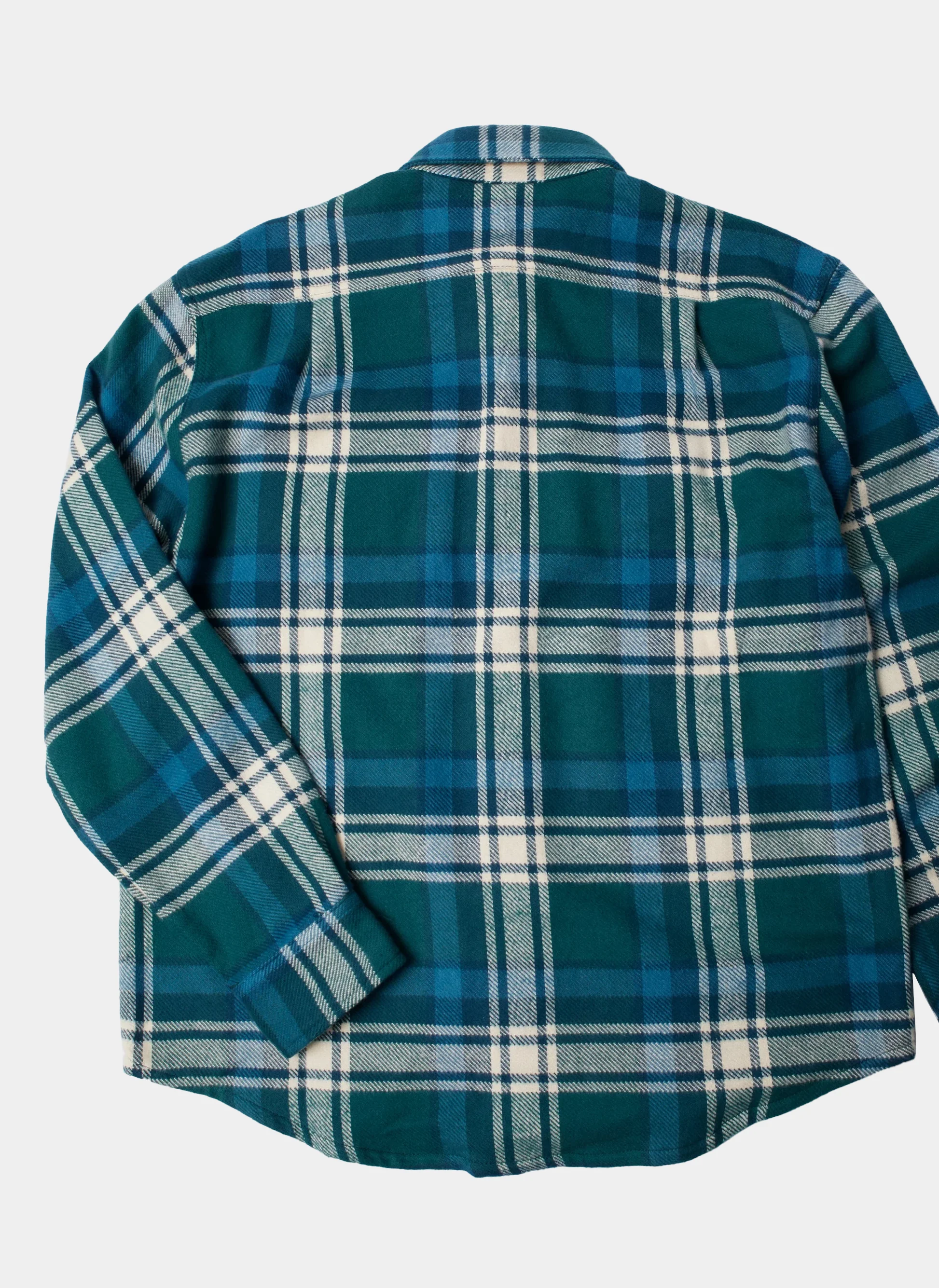 Овершот Crow Flanel Shirt Pine Green