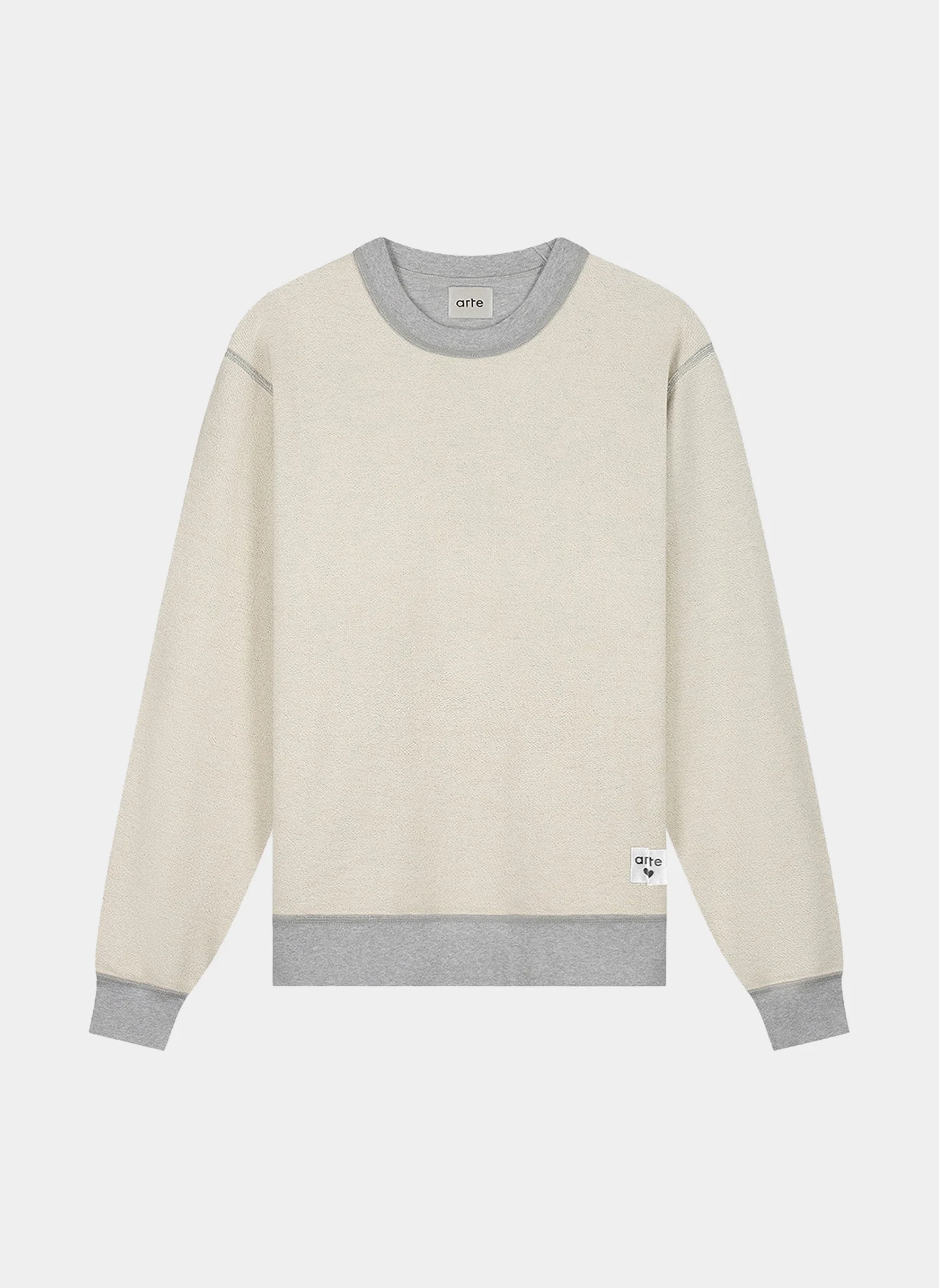 Свитшот Reversible Label Crewneck Grey