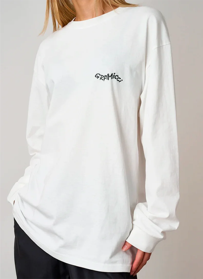 Лонгслив Gecko L/S Tee White
