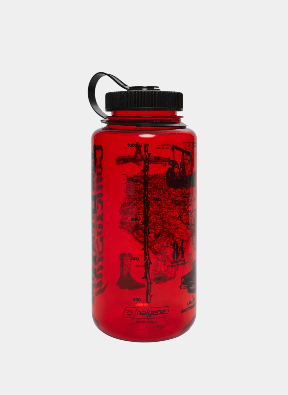 Бутылка Paris, Texas Water Bottle Red
