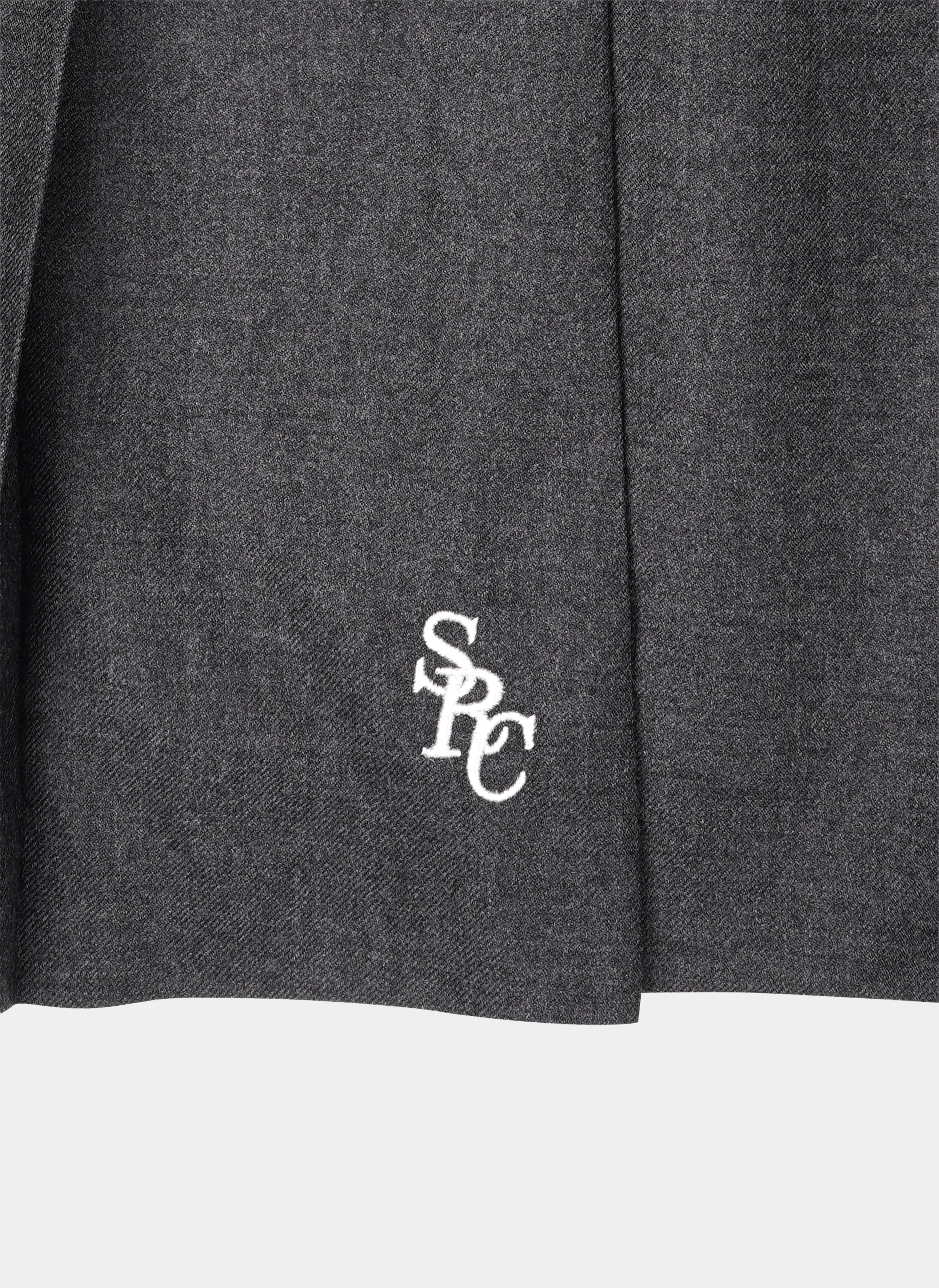Юбка SRC Wool School Skirt Dark Grey
