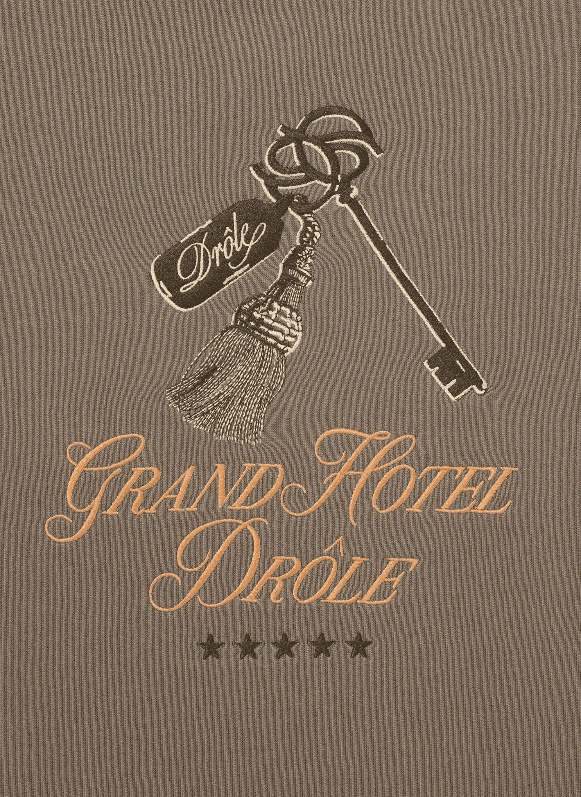 Худи Le Hoodie Grand Hôtel Taupe