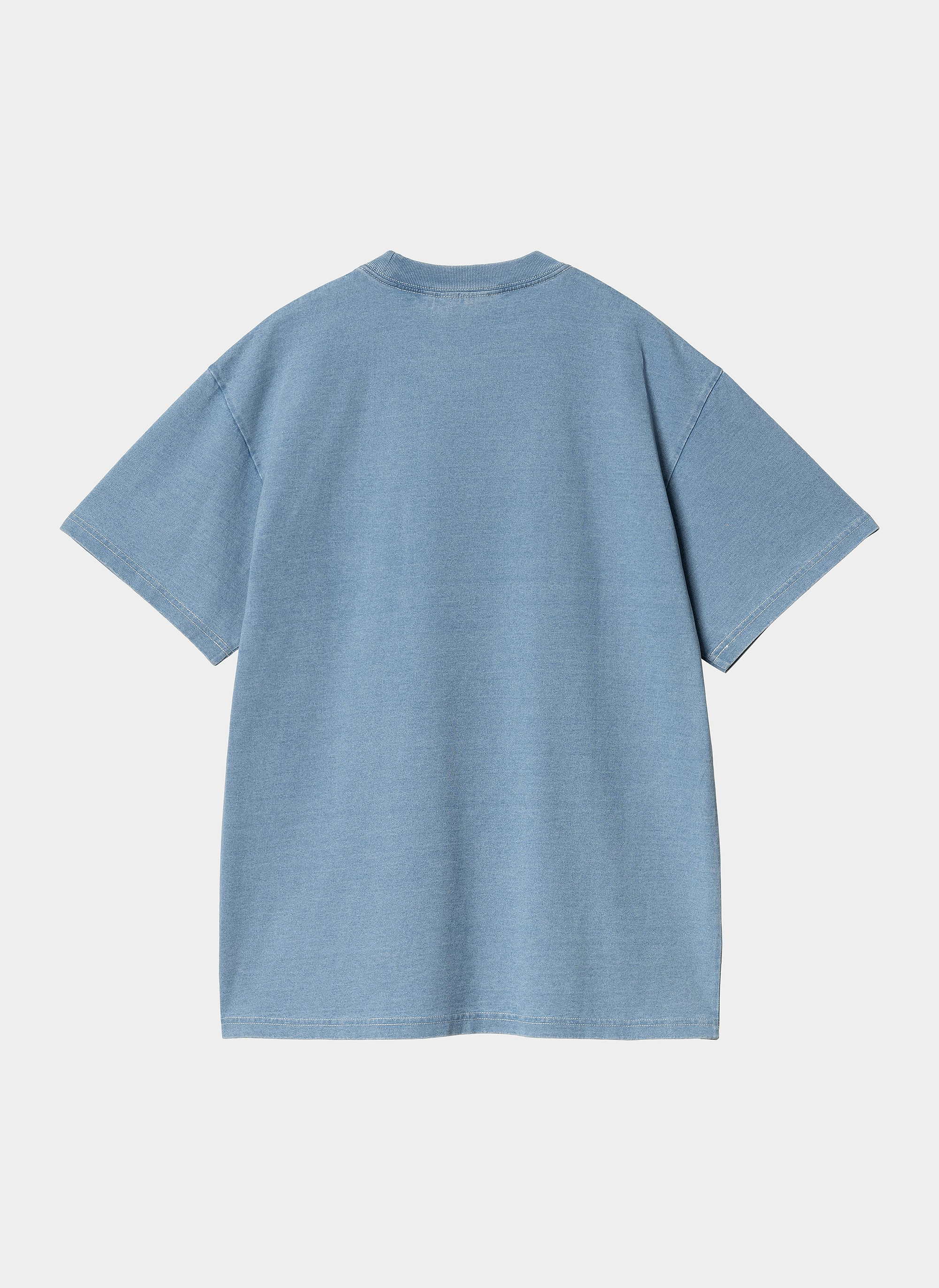 Футболка S/S Ingo Pocket T-Shirt Light Blue (Garment Dyed)