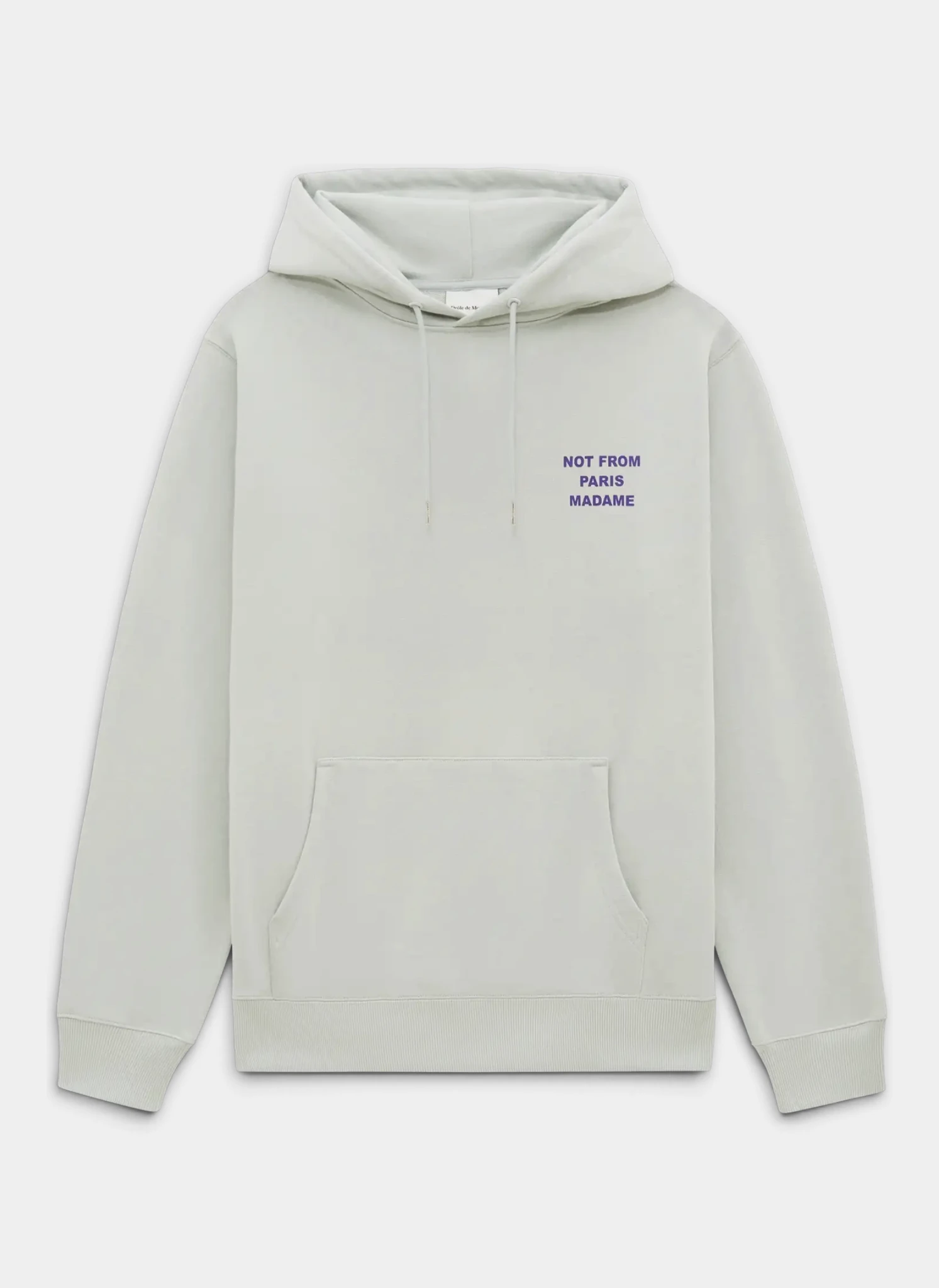 Худи Le Hoodie Slogan Grey
