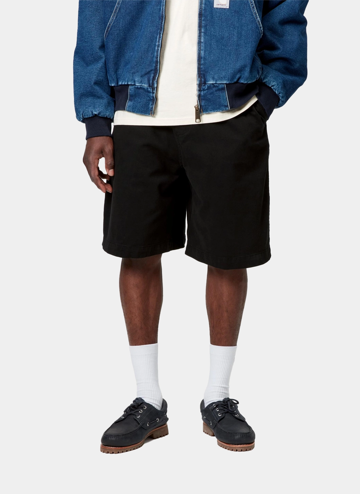 Шорты Floyde Short BLACK (GARMENT DYED)