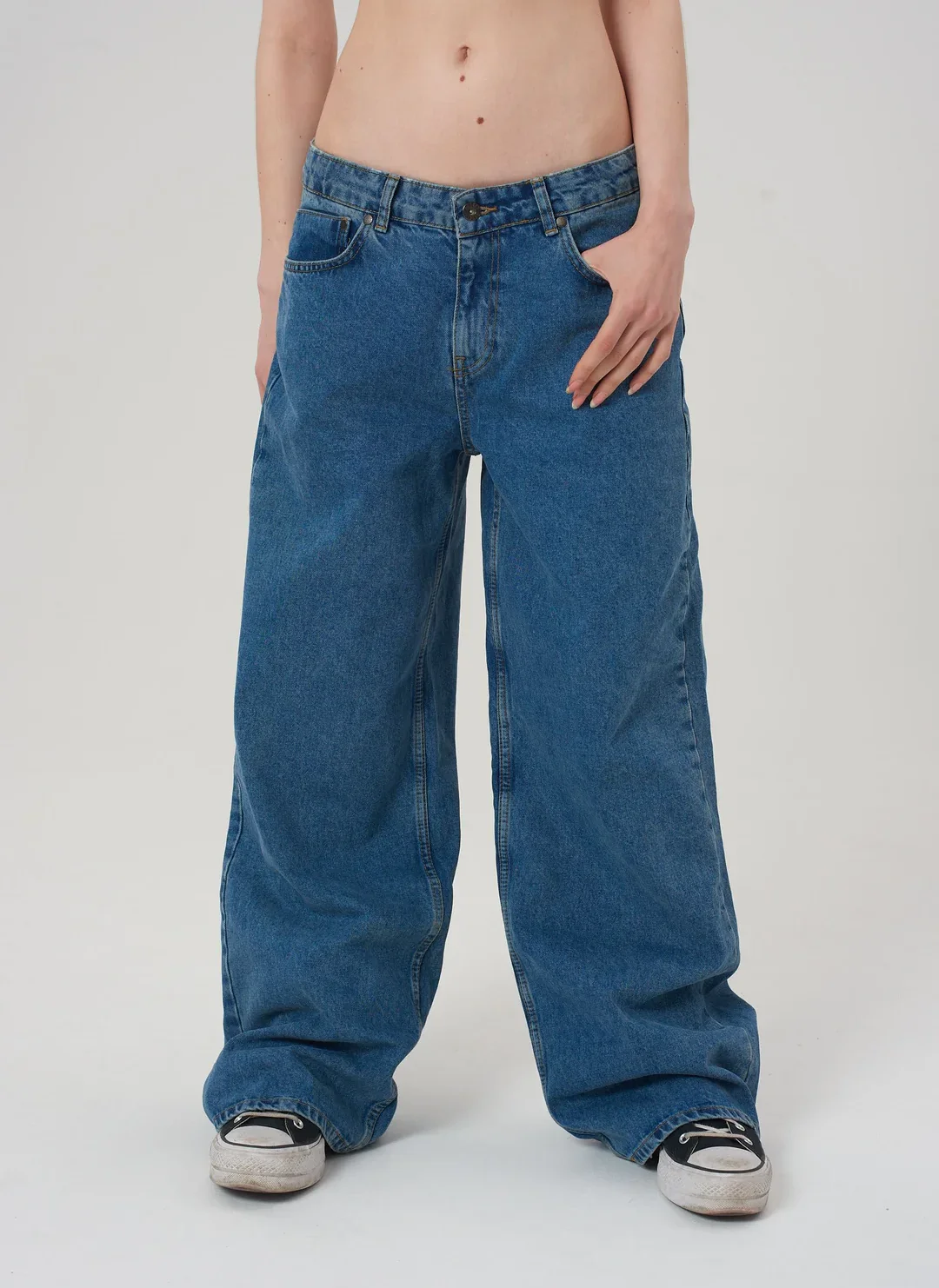 Джинсы женские RELEASE JEAN MID BLUE