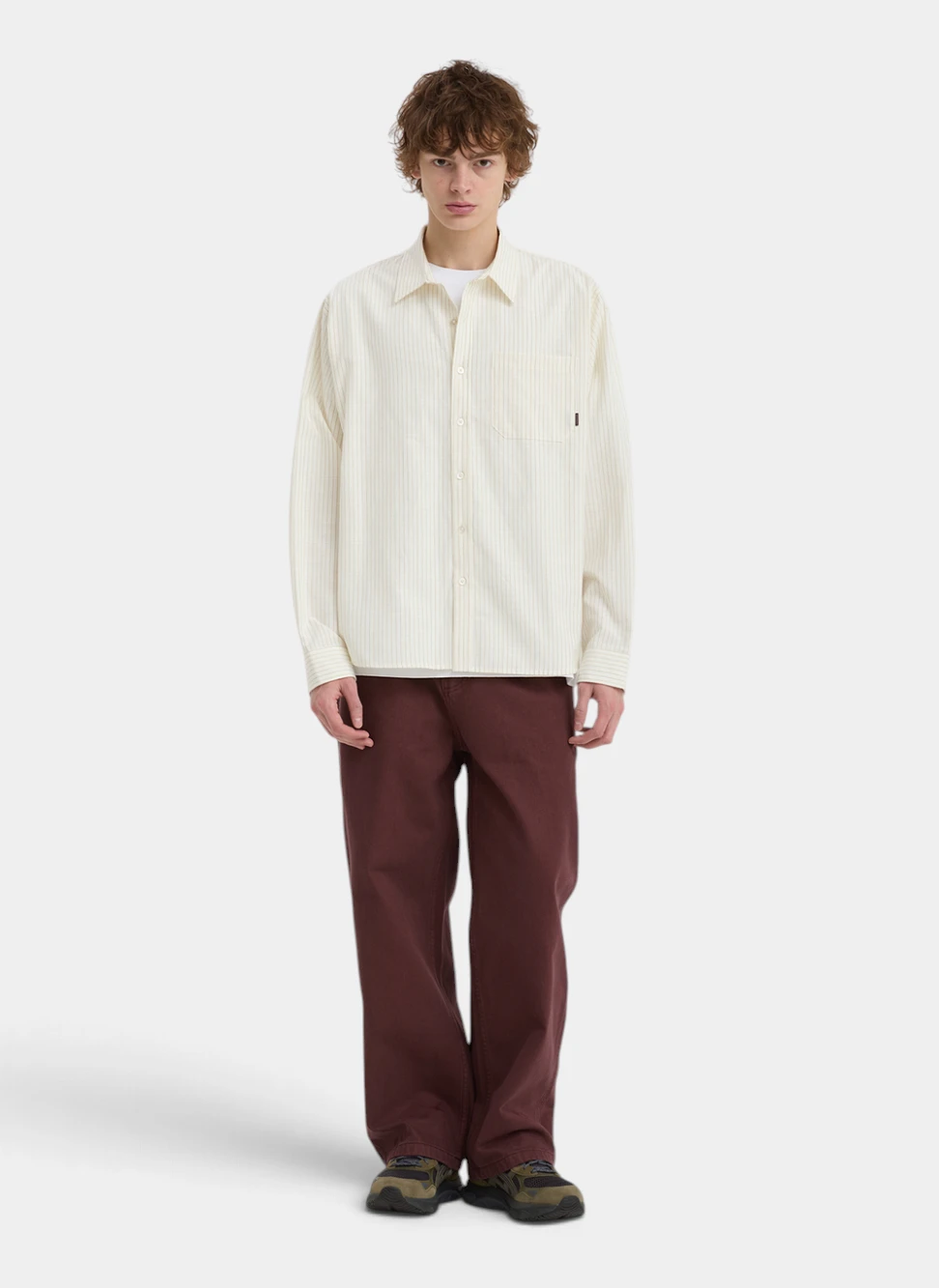 Рубашка Stripe Oxford Shirt White Stripe