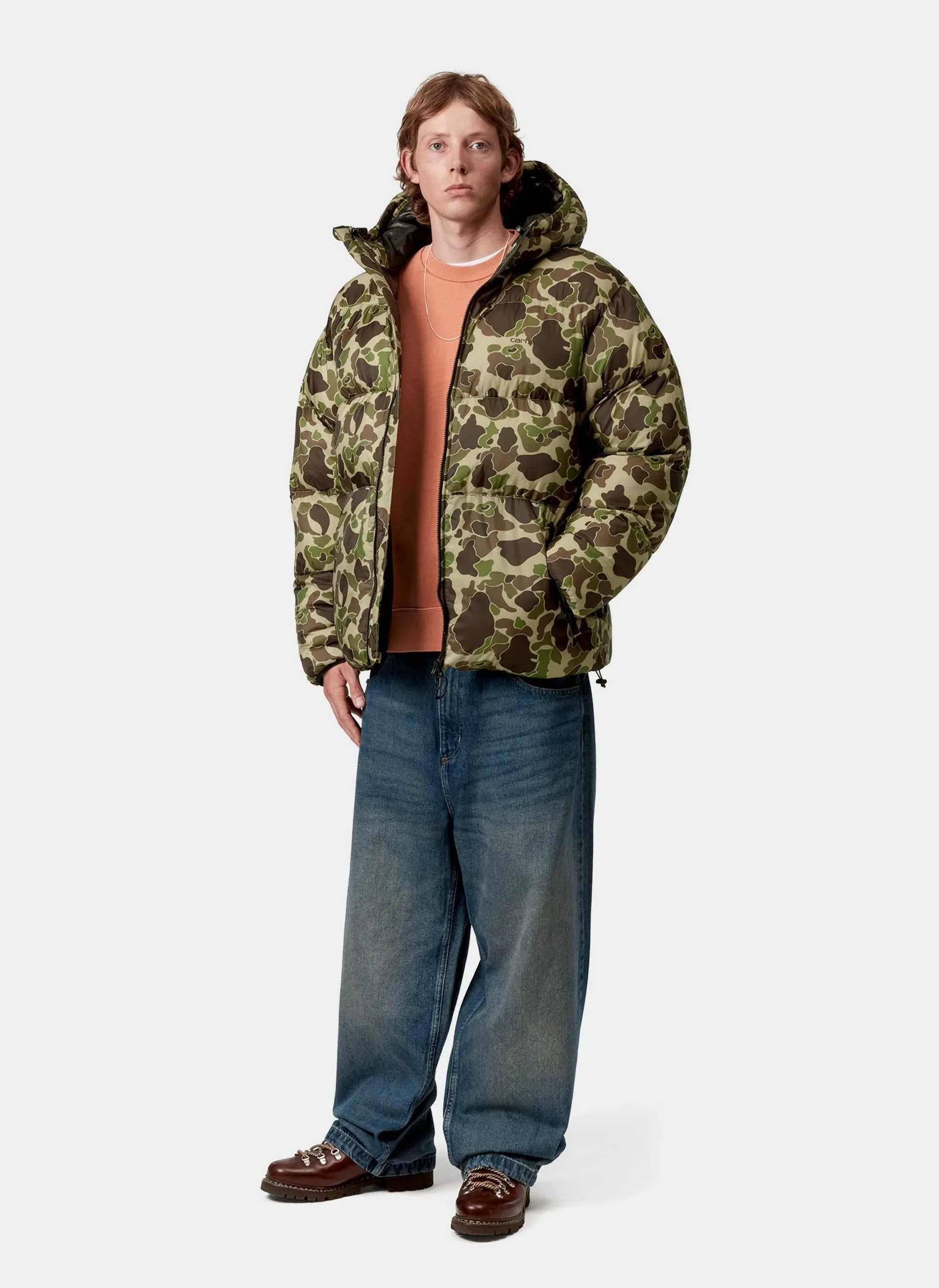 Пуховик Toronto Jacket Camo Duck, Green / Black