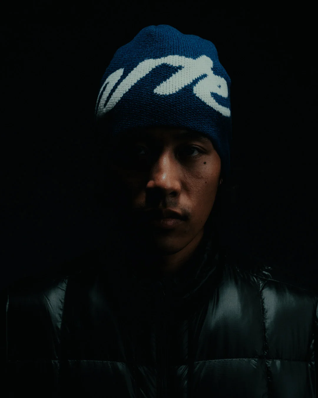 Шапка ‘Big Logo Beanie’ Navy