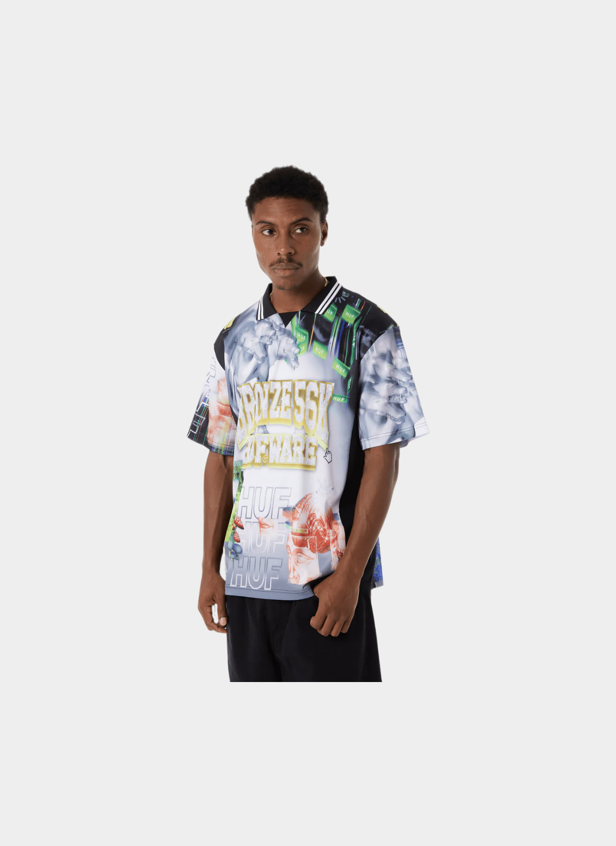 Джерси HUF x BRONZE56K ‘Glitched Soccer Jersey’ Multi Джерси HUF x BRONZE56K ‘Glitched Soccer Jersey’ Multi