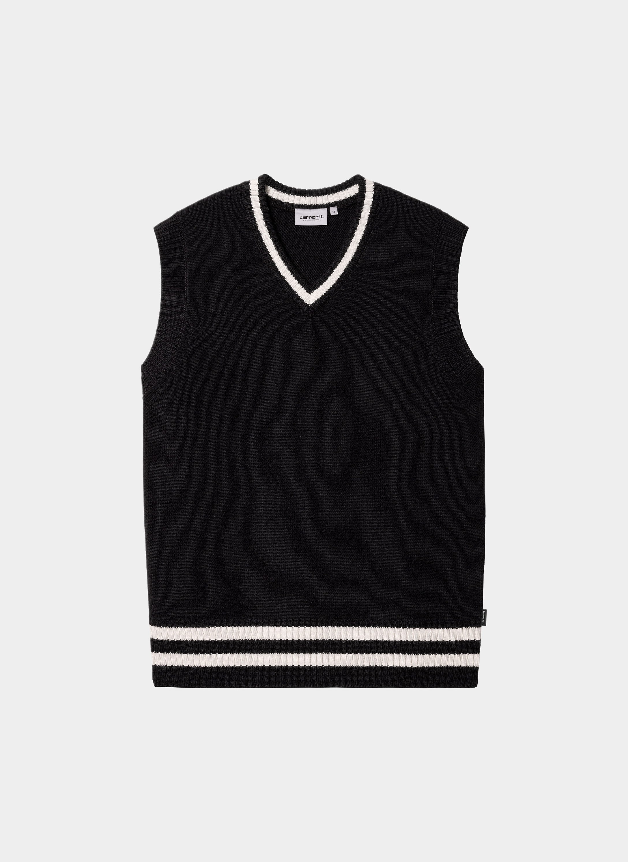 Жилет 'Stanford Vest Sweater’ Black / Salt Жилет 'Stanford Vest Sweater’ Black / Salt
