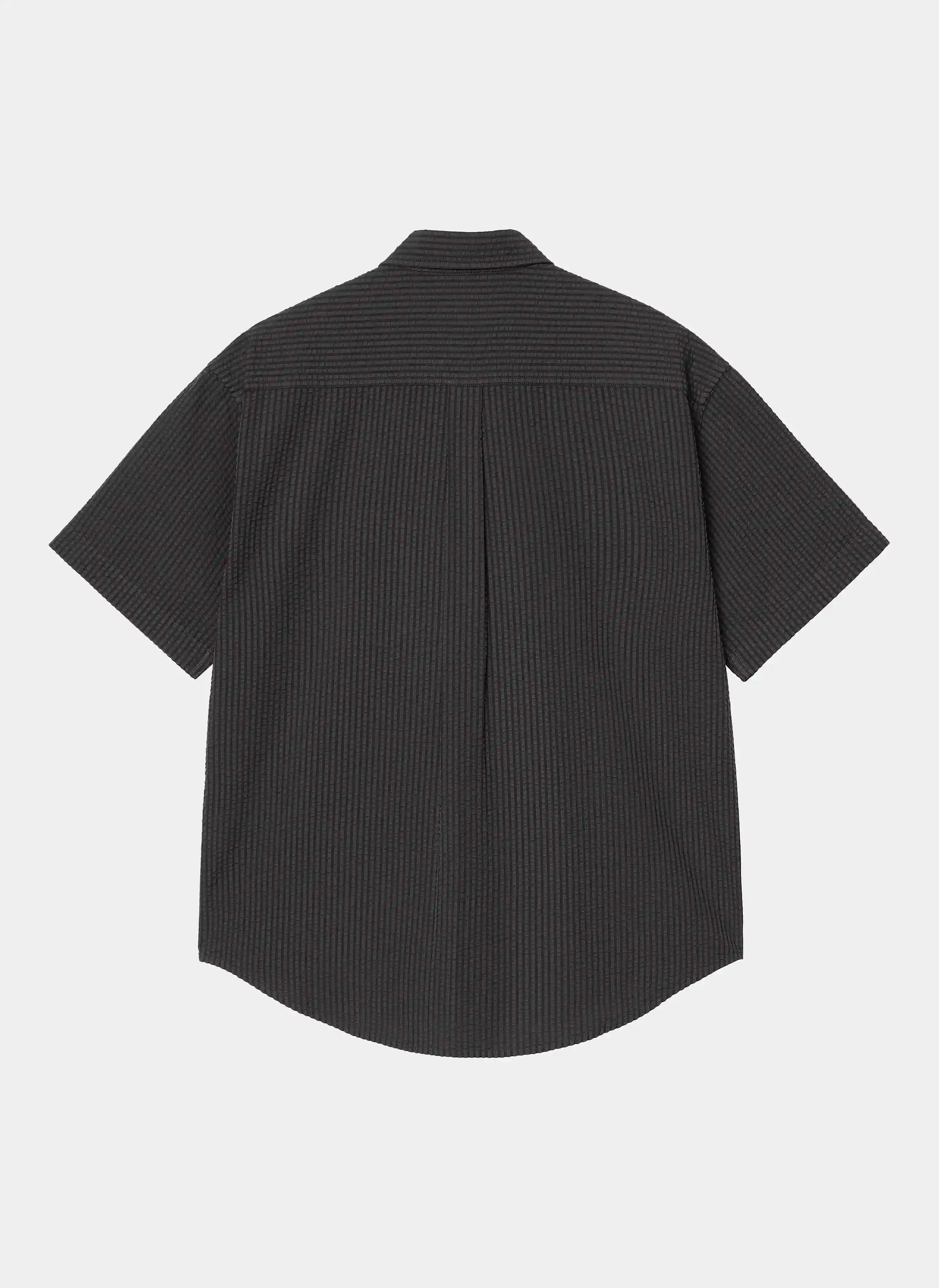 Рубашка S/S Toland Shirt Toland Stripe, Black