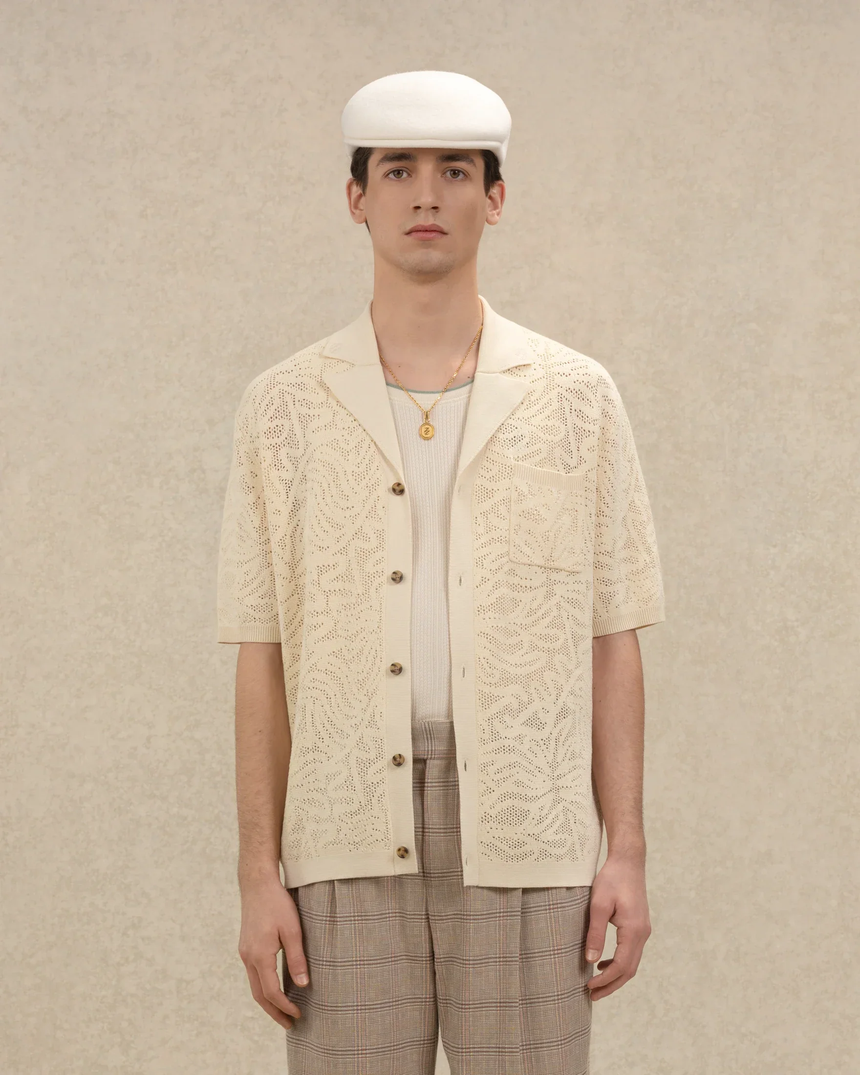 Рубашка Dentelle Off White