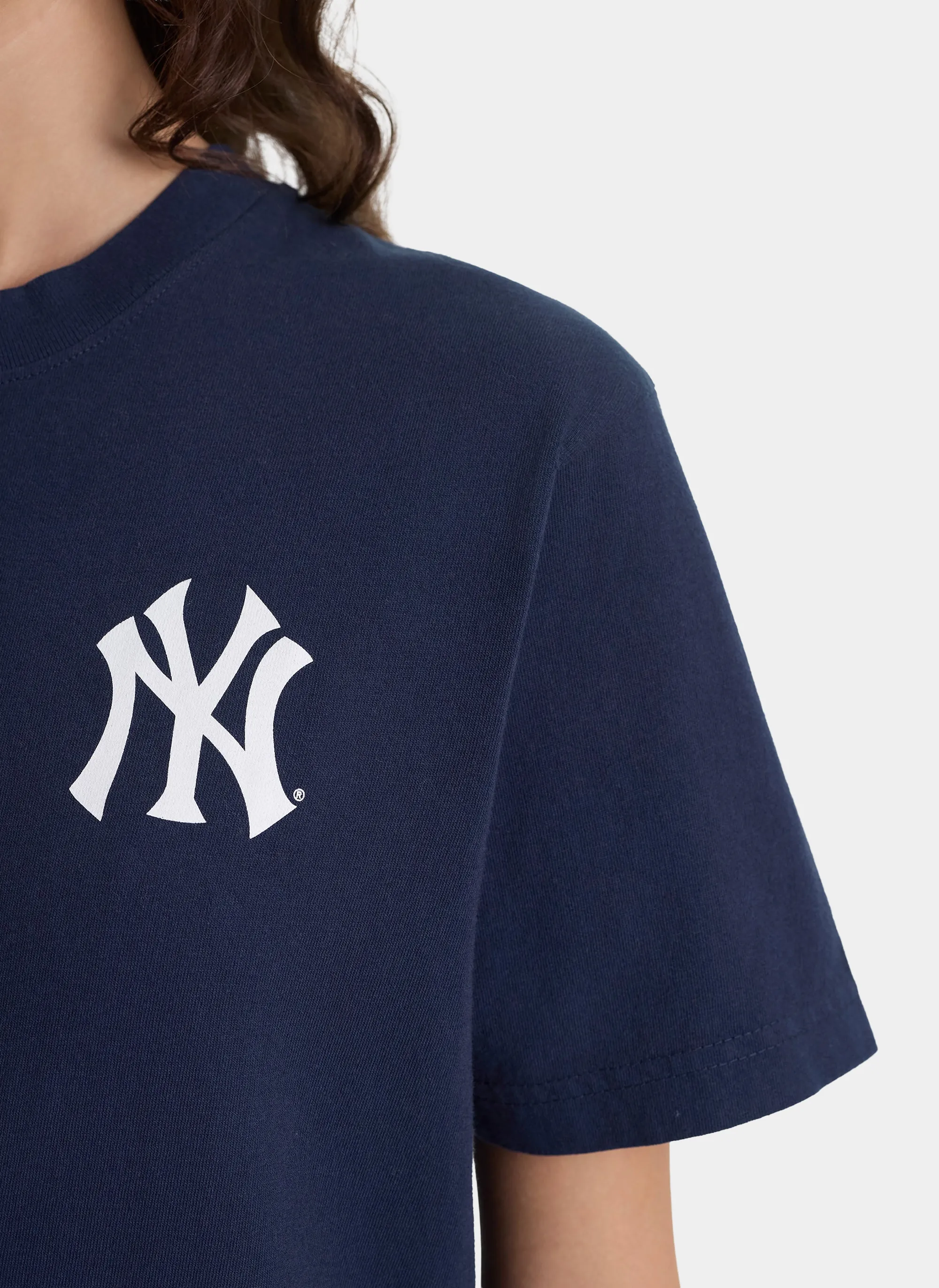 Футболка Yankees Curve T-Shirt Dark Navy