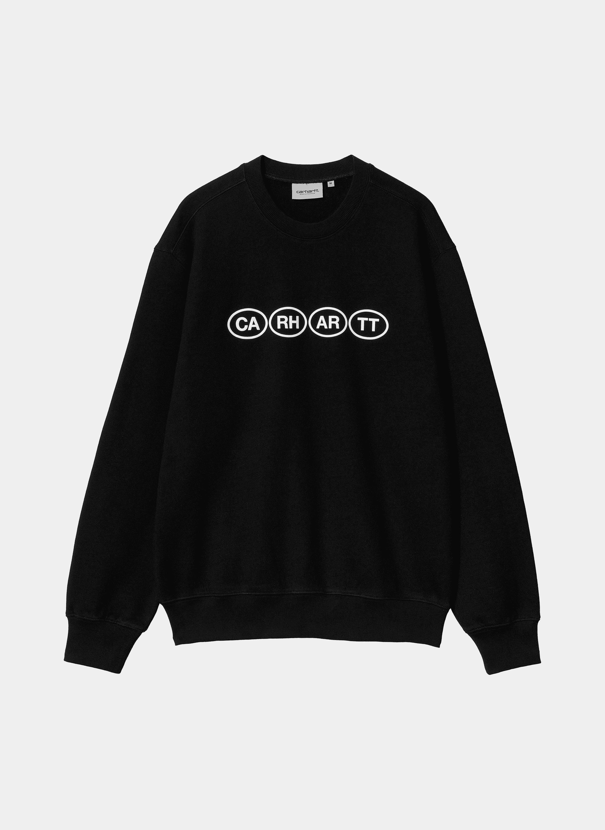 Свитшот Bumper Sweat Black / White