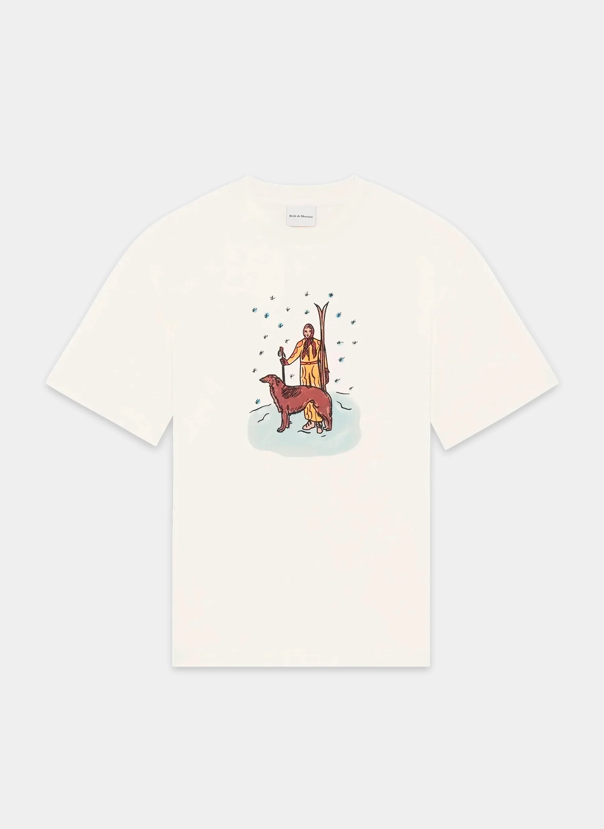 Футболка Le T-Shirt Skieur Off White