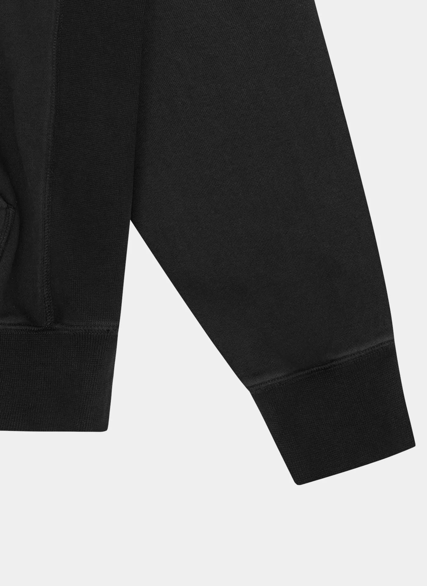 Худи Small Arch Logo Oversized Popover Hood Washed Black