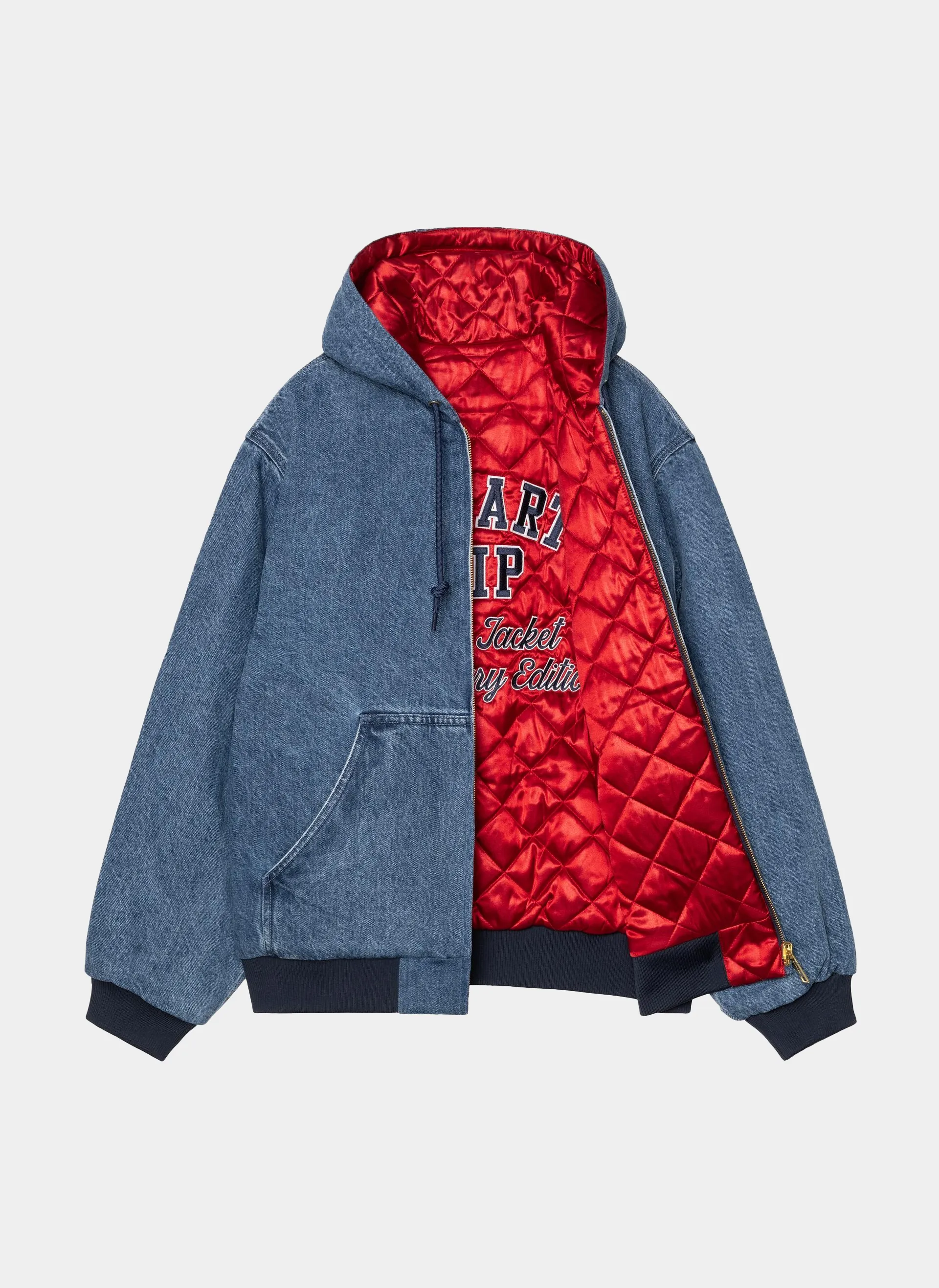 Куртка 50 Years Anniversary OG Active Jacket Denim Blue / Usa Red (Stone Bleached)