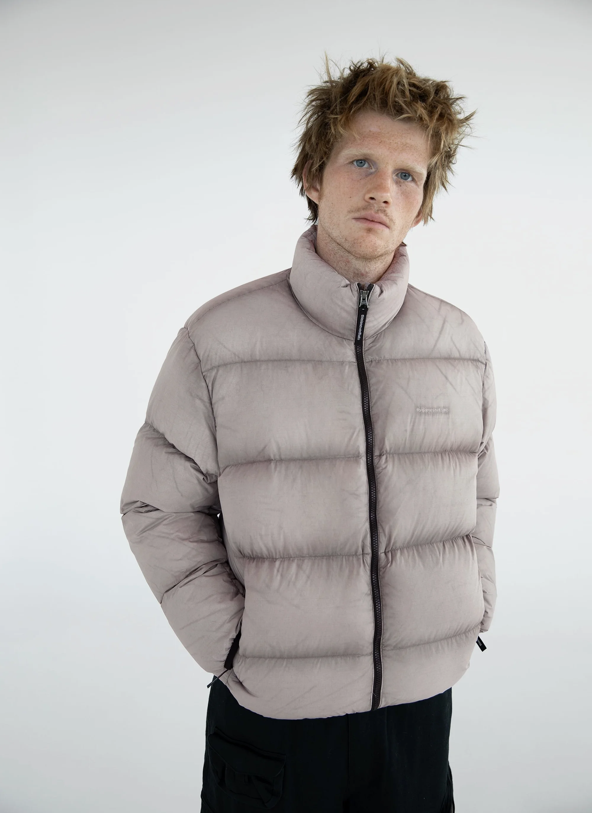 Пуховик TNT PERTEX Overdyed T Down Jacket Stone