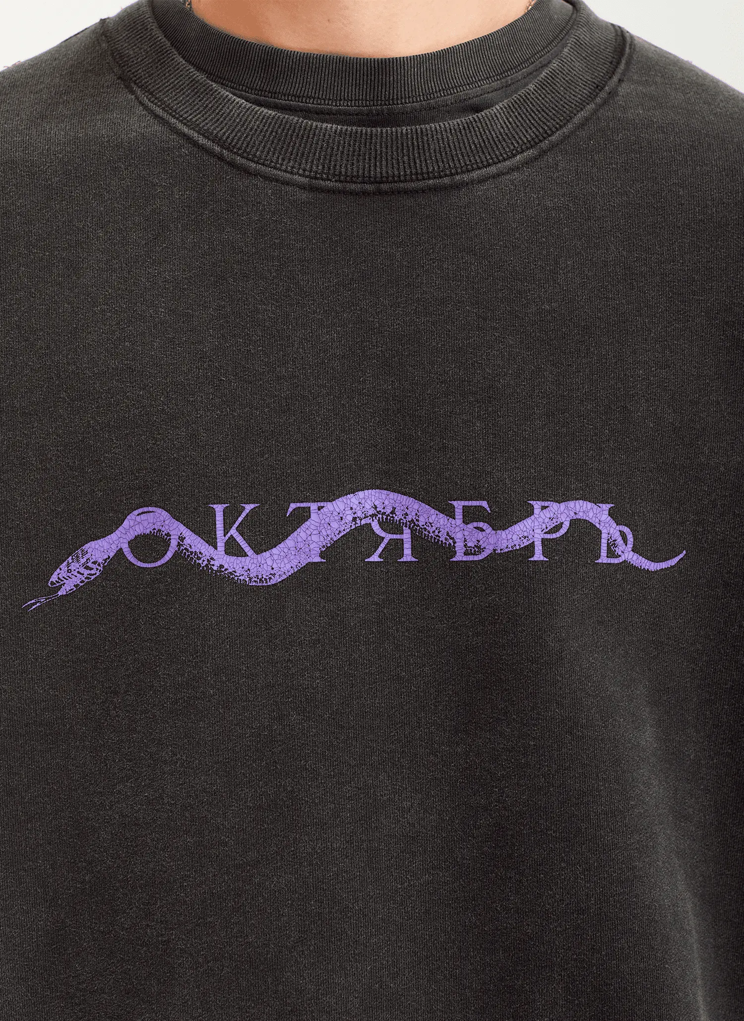 Свитшот Snake Sweatshirt BLACK