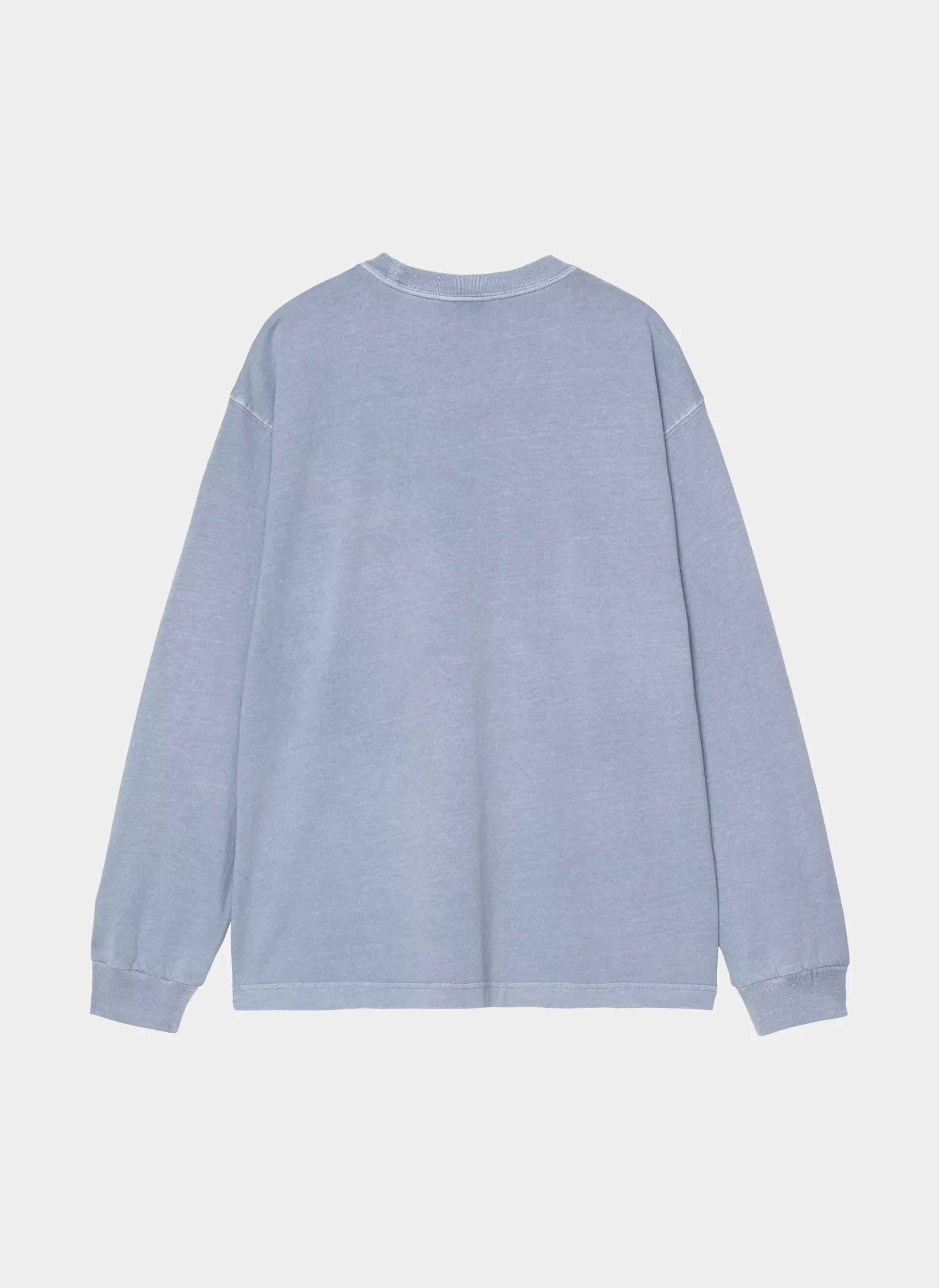 Лонгслив L/S Nelson T-Shirt Gentle Blue (Garment Dyed)