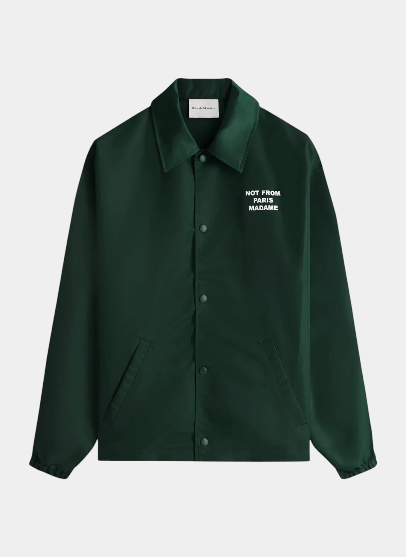 Куртка La Veste Slogan Dark Green