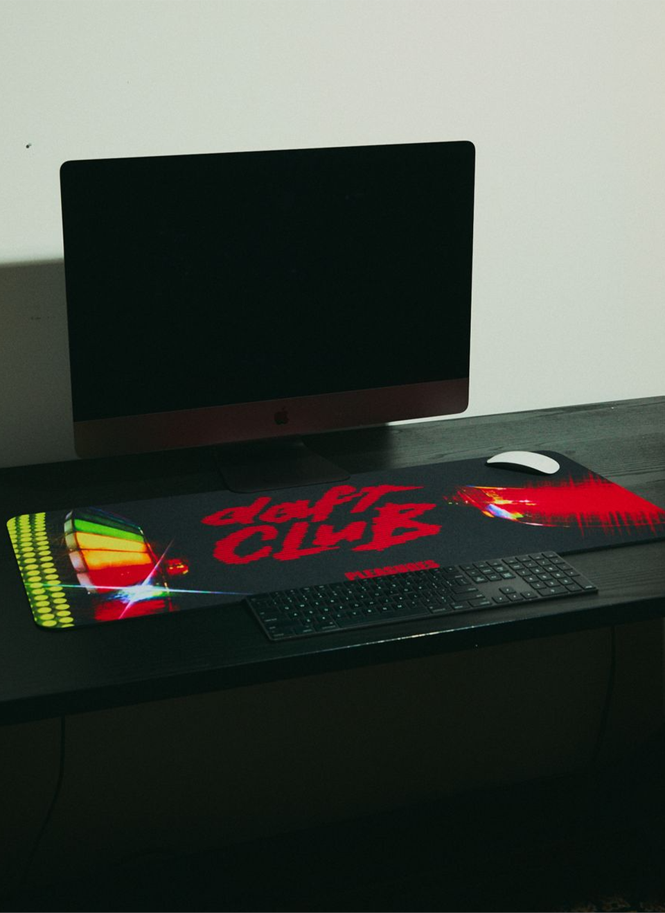 Коврик для мыши Pleasures x Daft Punk Daft Club Gaming Pad Black