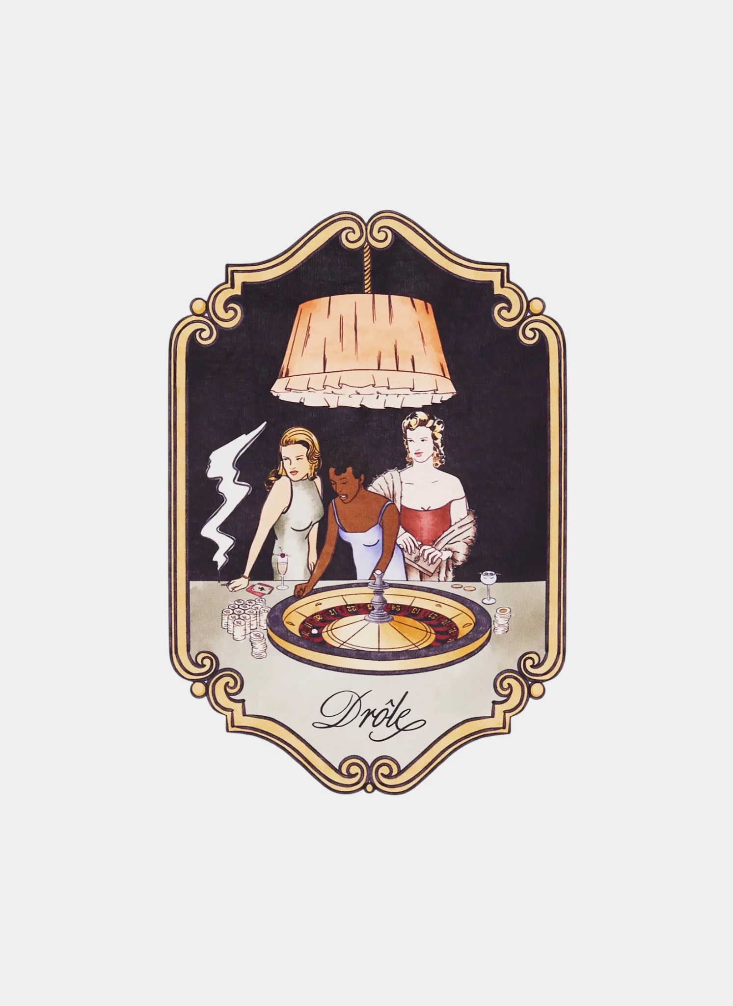 Футболка Casino Scene T-Shirt Off White