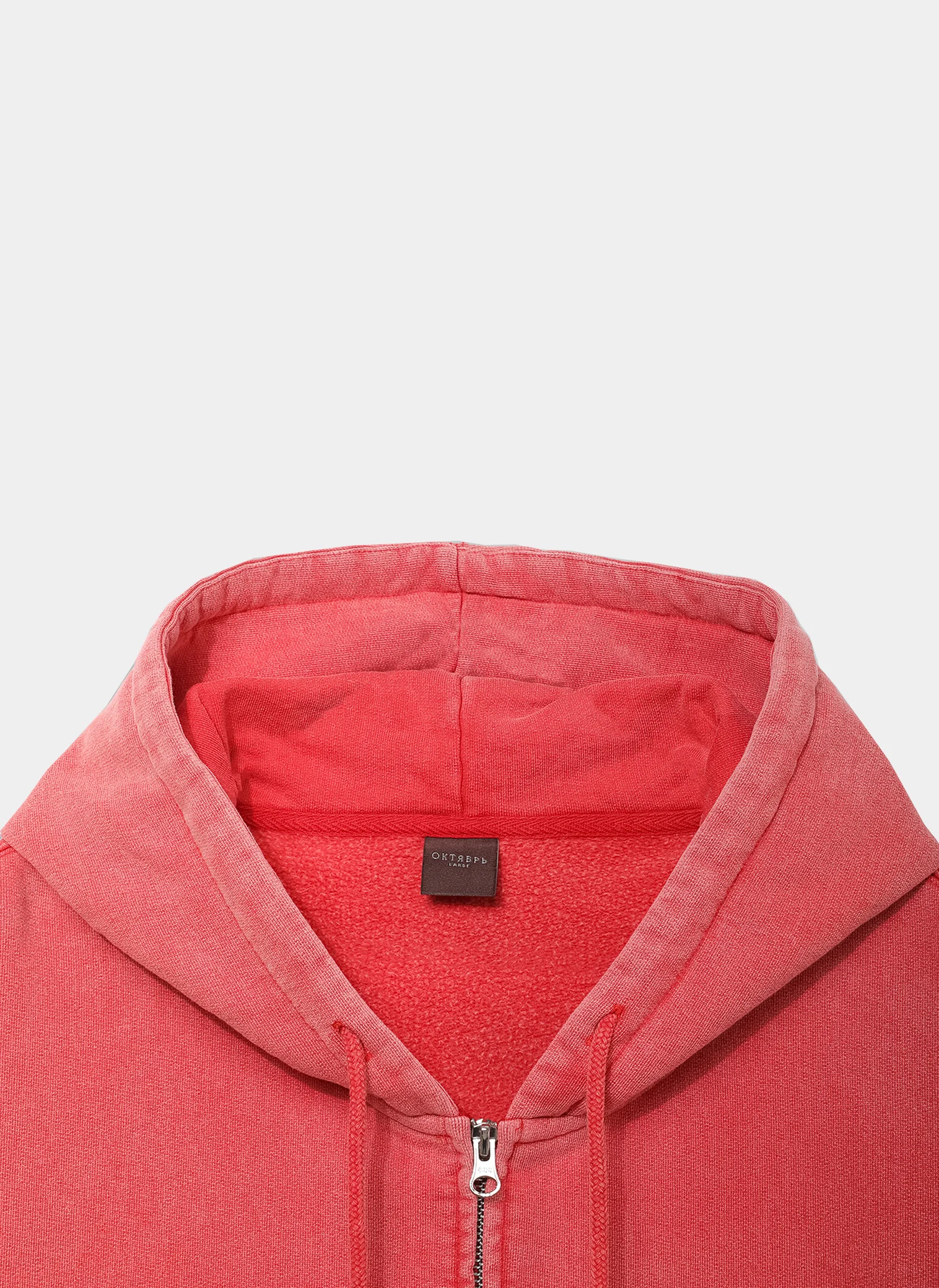 Худи на молнии OG Logo Zip Hood Red