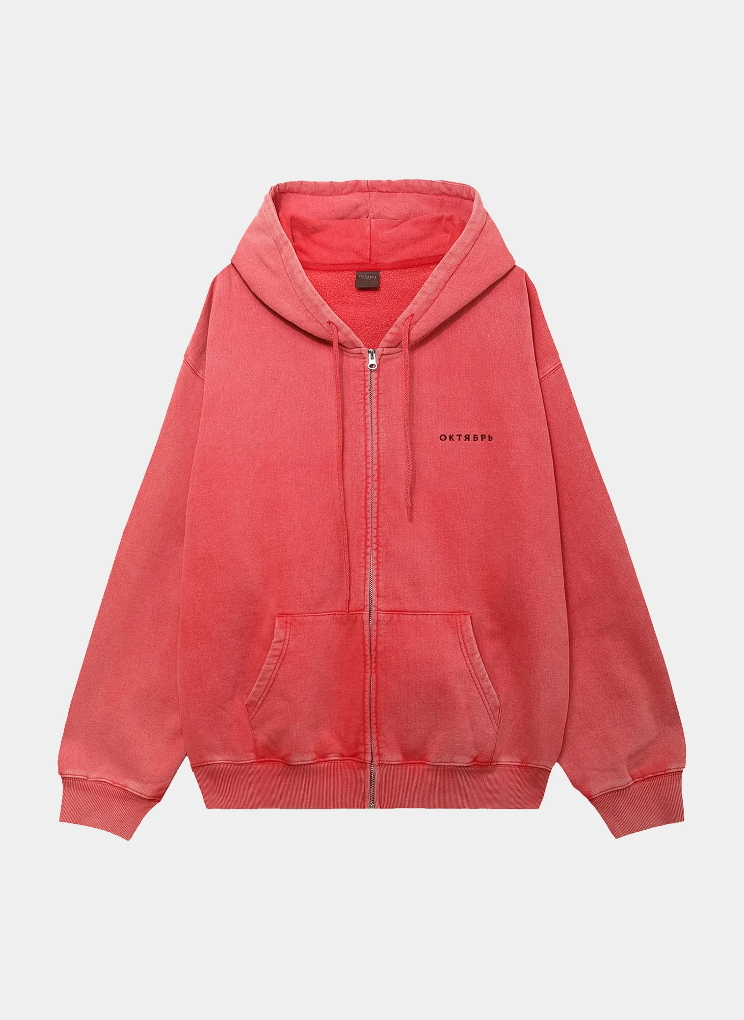 Худи на молнии OG Logo Zip Hood Red