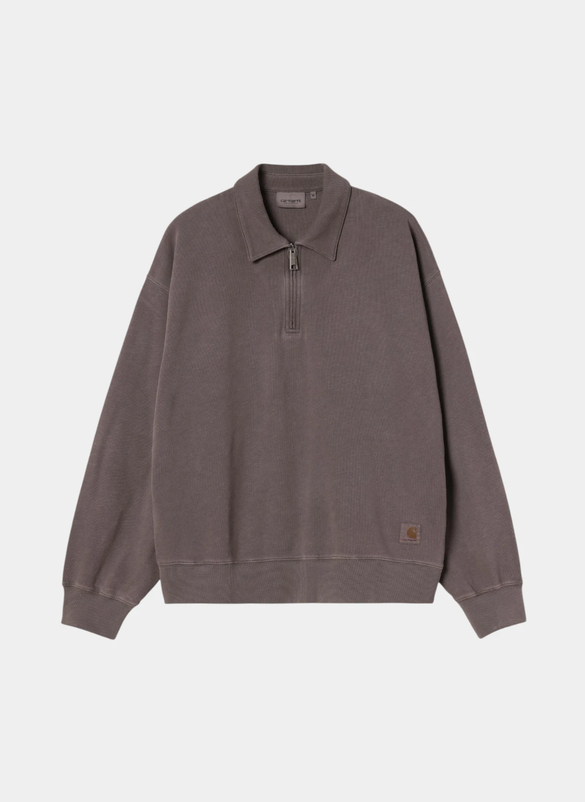 Свитшот-поло Harper Polo Tobacco (Garment Dyed)