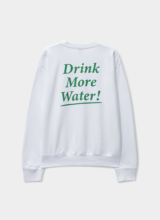 Свитшот Drink More Water Crewneck Свитшот Drink More Water Crewneck