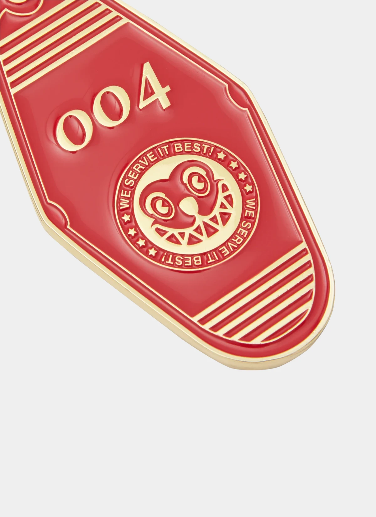 Брелок Motel Key Chain Red