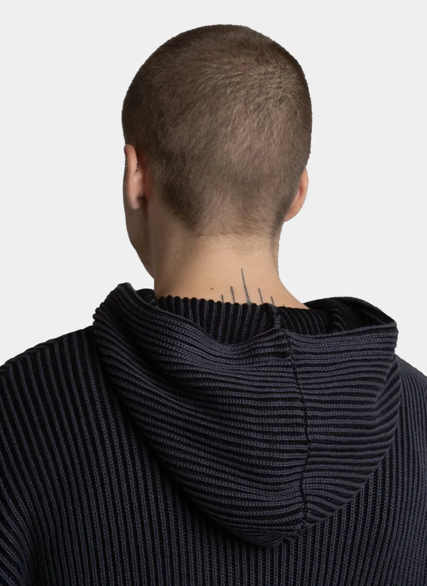 Худи на молнии Pusher Knit Zip Hoodie Black/Charcoal